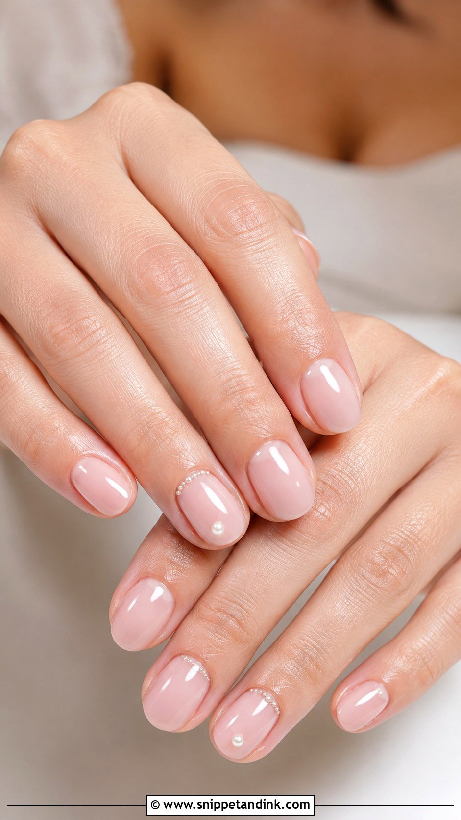 Lace Pearl Wedding Nails - Snippet and Ink - 20 Pearl Wedding Nails for Bride