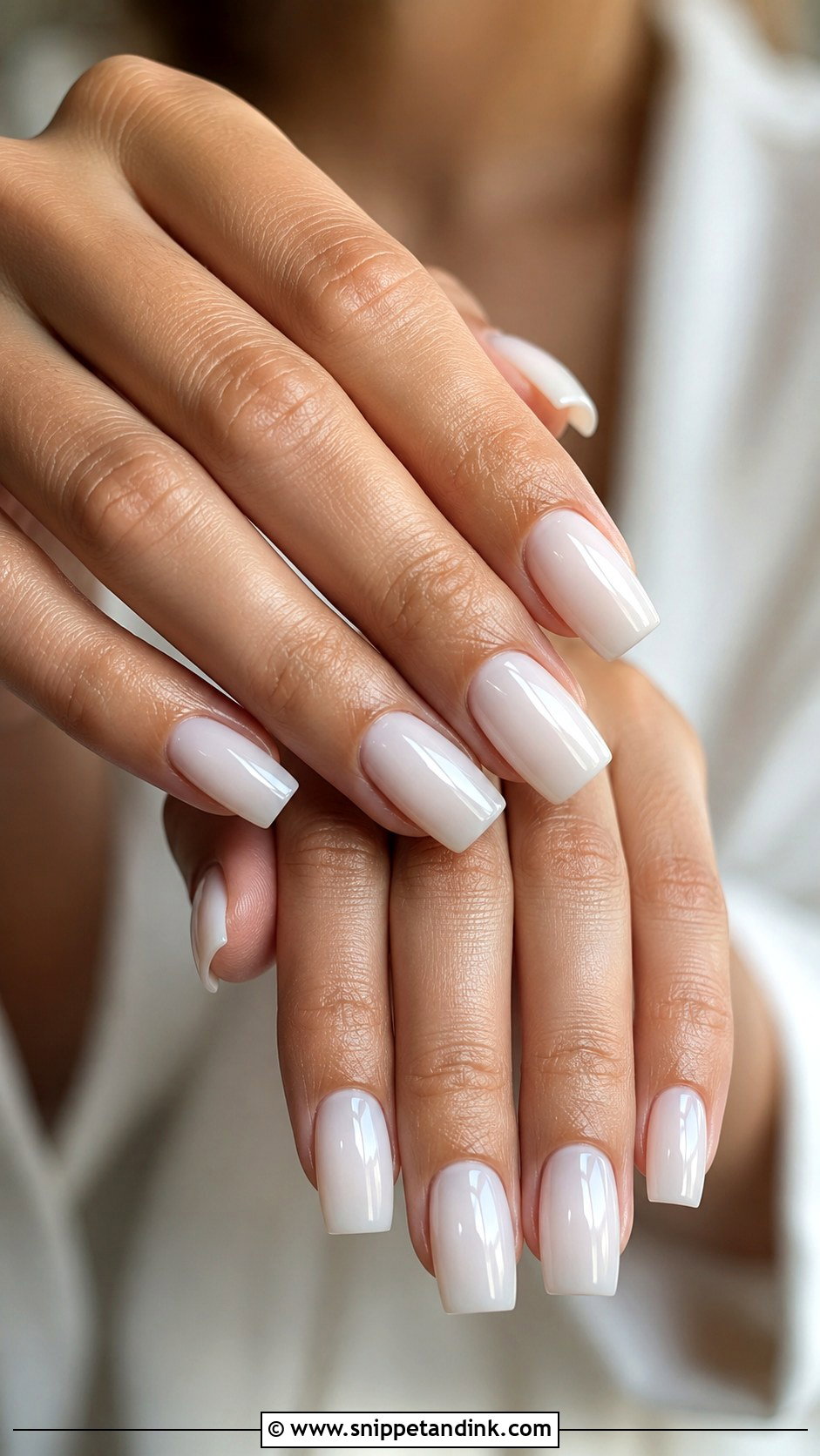 Lace Square Wedding Nails - Snippet and Ink - 20 Square Wedding Day Nails
