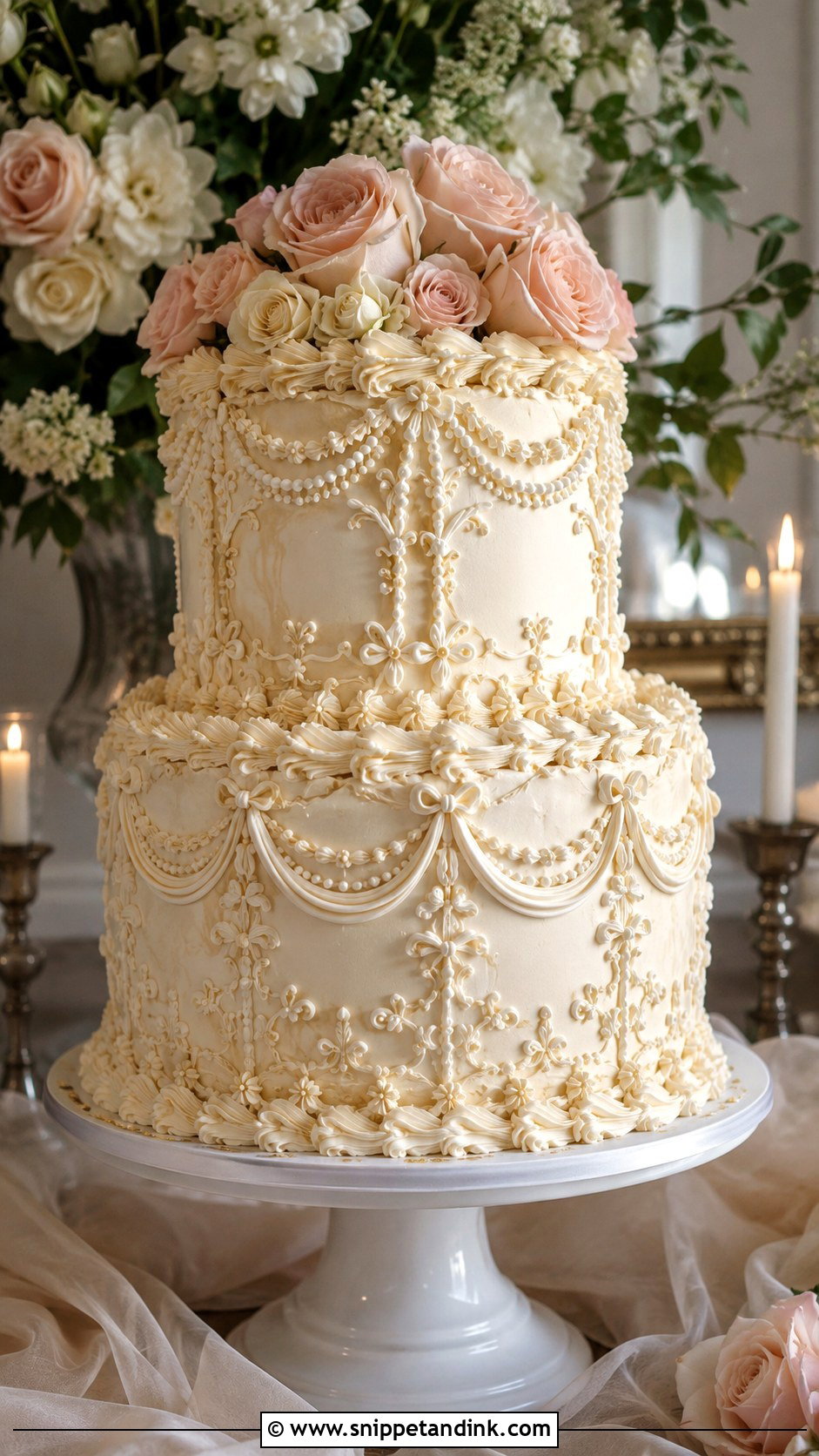 Lambeth Wedding Cake - Snippet and Ink - 20 Popular Cake Designs for Wedding