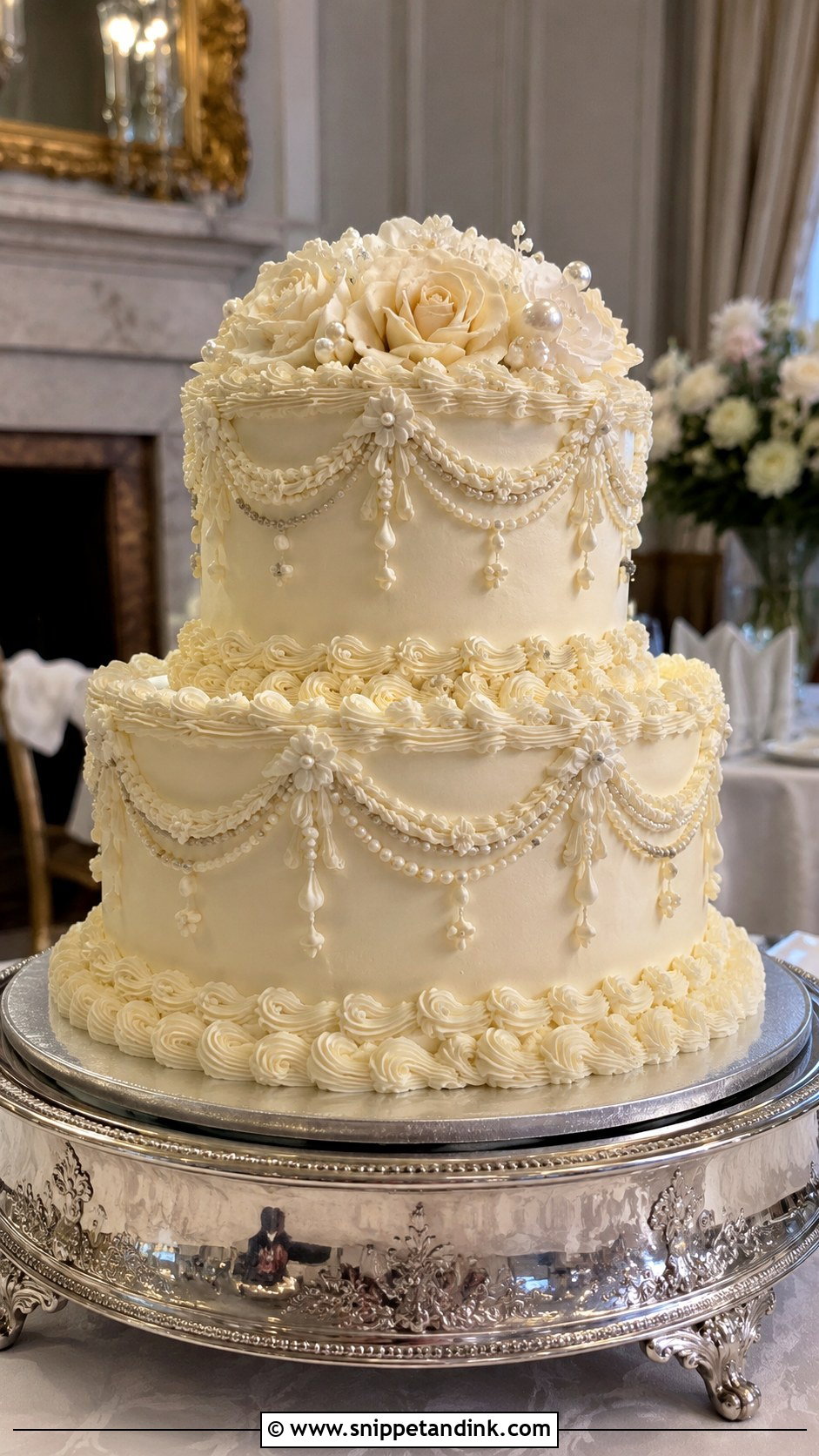 Lambeth Wedding Cake - Snippet and Ink - 20 Uk Cake Design Ideas for Wedding