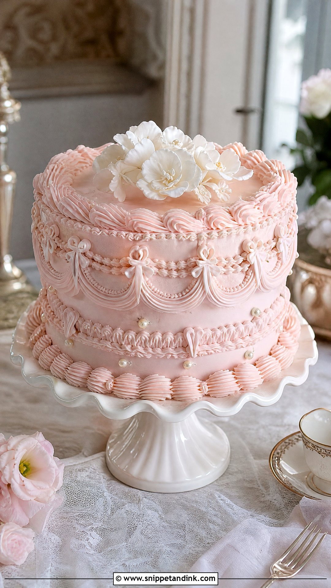 Lambeth Wedding Cake - Snippet and Ink - 20 Wedding Cake Inspo