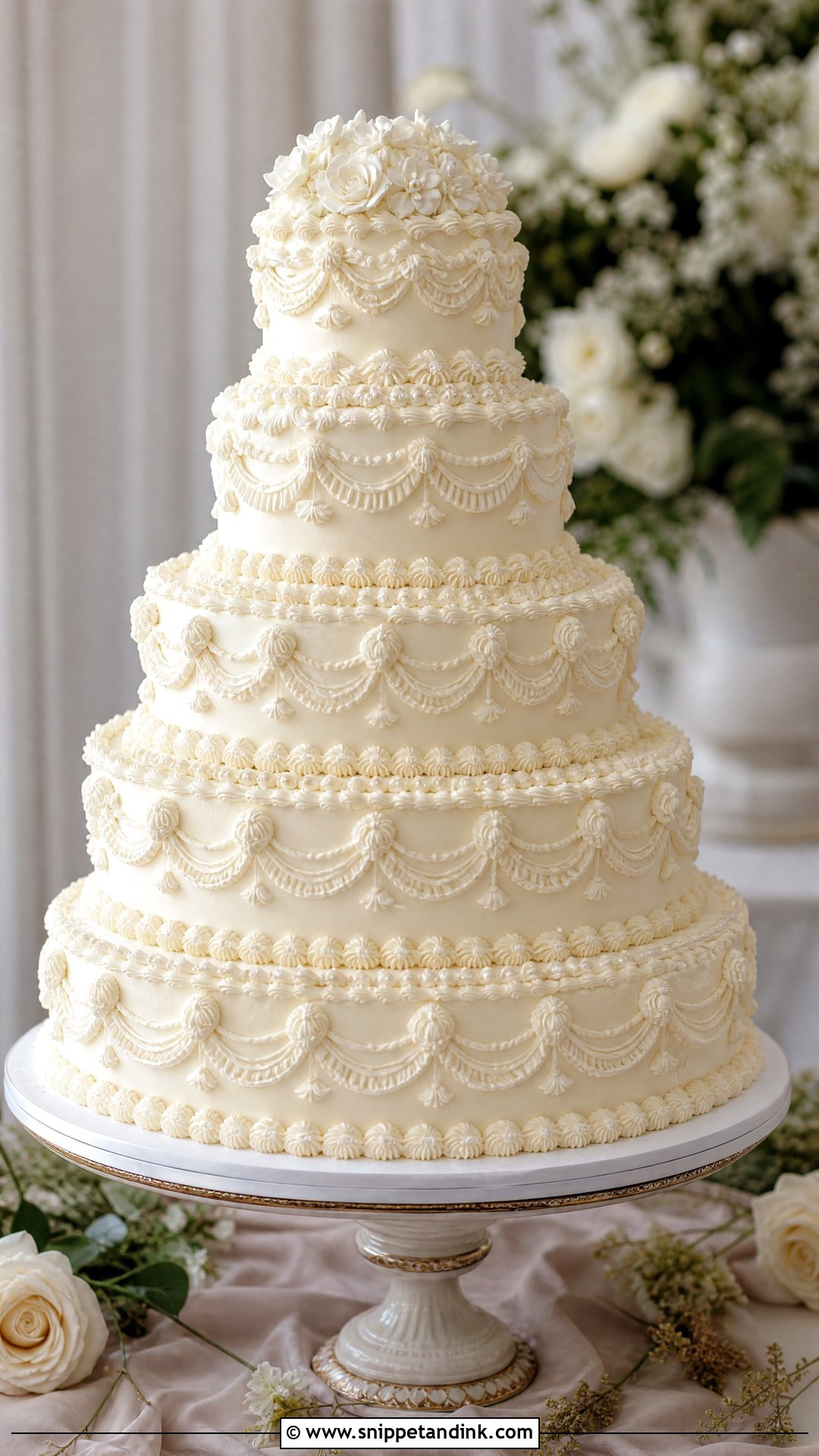 Lambeth Wedding Cake - Snippet and Ink - 30 Aesthetic Cake Inspo Ideas for Wedding