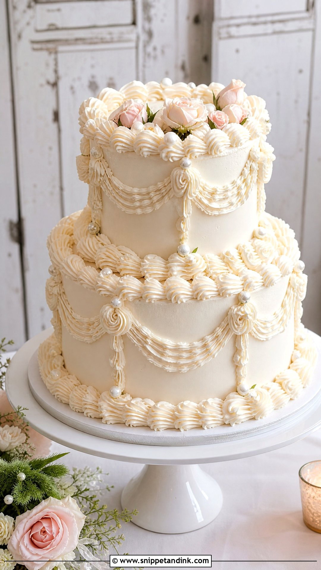 Lambeth Wedding Cake - Snippet and Ink - 30 Trending Cakes for Wedding