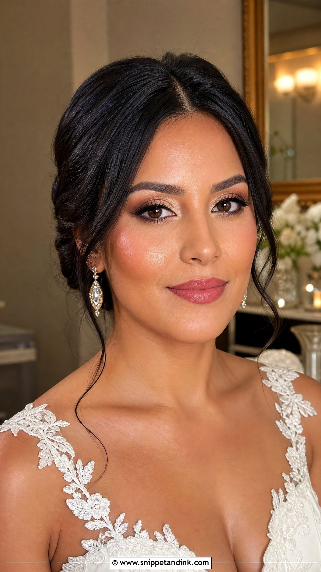 Latina Classic Bridal Makeup - Snippet and Ink - 20 Latina Wedding Makeup Ideas