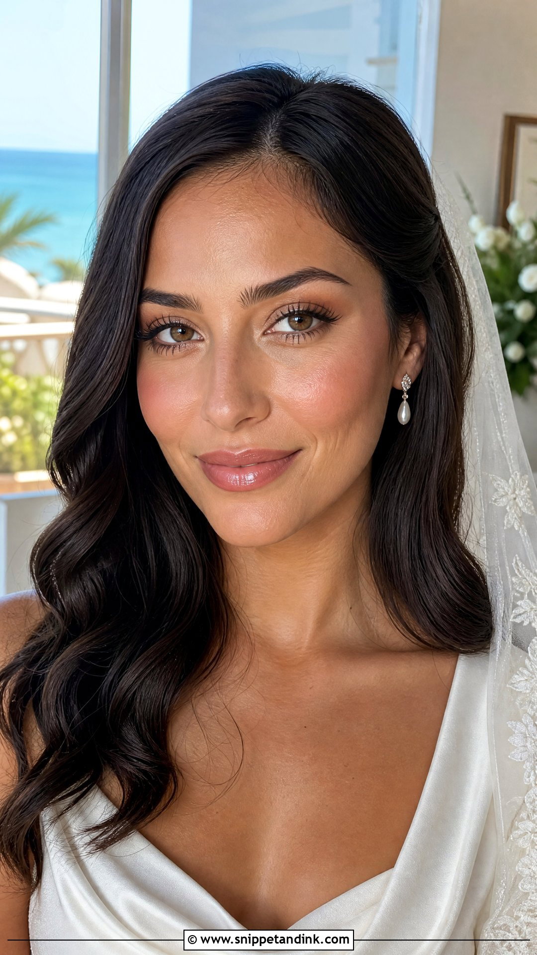 Latina Glossy Wedding Makeup - Snippet and Ink - 20 Latina Wedding Makeup Ideas