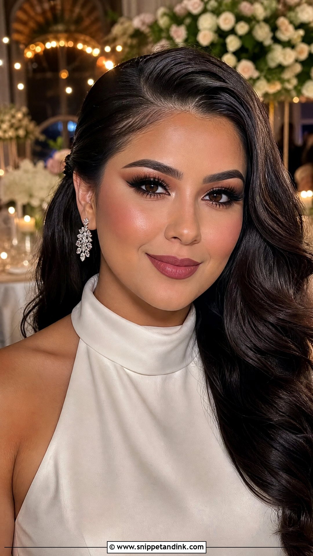 Latina Reception Bridal Makeup - Snippet and Ink - 20 Latina Bridal Makeup Ideas