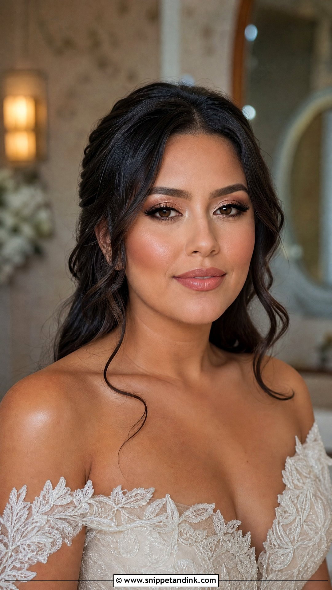 Latina Soft Glam Wedding Makeup - Snippet and Ink - 20 Latina Wedding Makeup Ideas