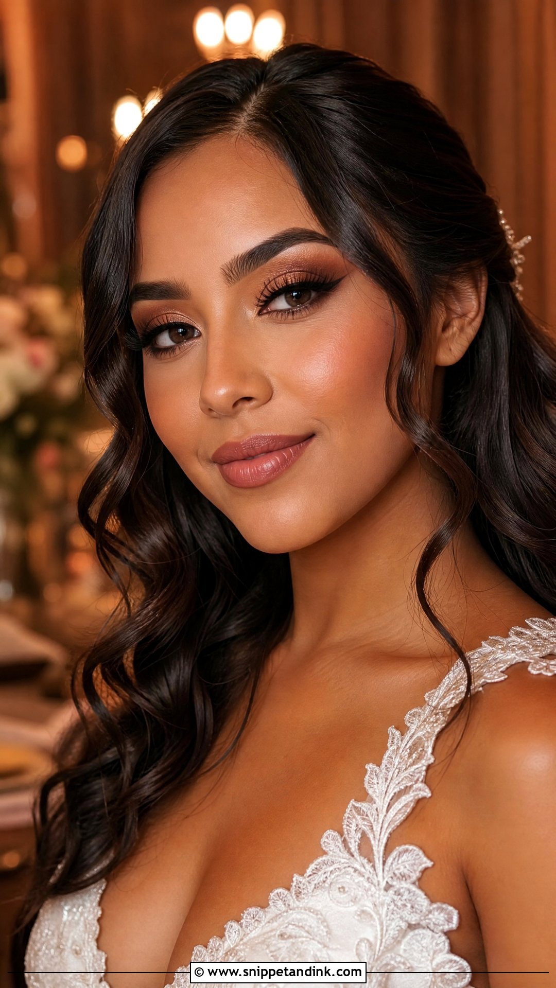 Latina Wedding Makeup for Hooded Eyes - Snippet and Ink - 25 Wedding Makeup for Hooded Eyes