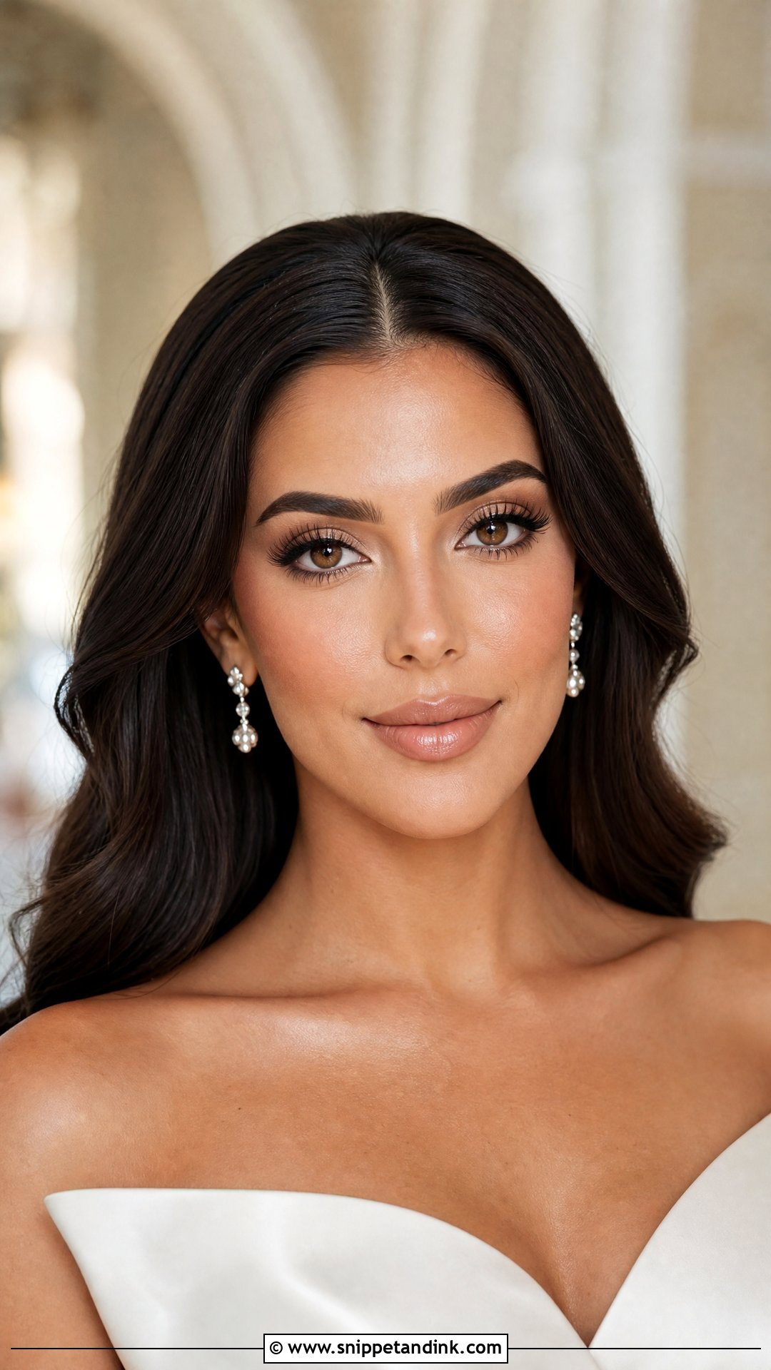 Latte Bridal Makeup For Brown Eyes - Snippet and Ink - 25 Natural Bridal Makeup for Brown Eyes Brunettes