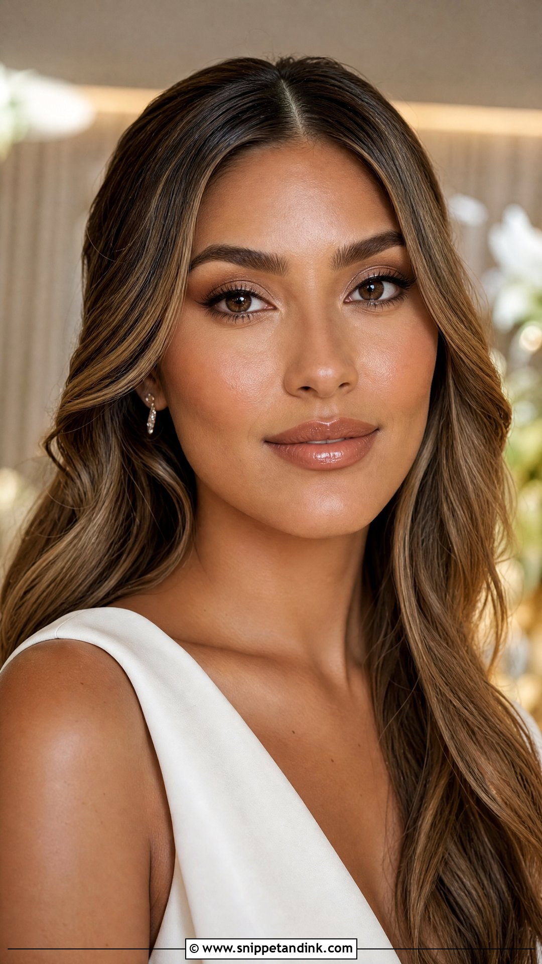 Latte Bridal Makeup For Brown Eyes - Snippet and Ink - 30 Soft Glam Bridal Makeup for Brown Eyes