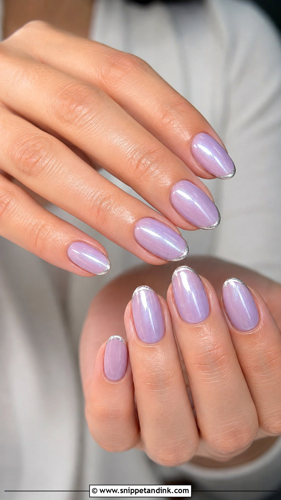 Lavender Acrylic Wedding Guest Nails - Snippet and Ink - 20 Acrylic Wedding Guest Nails