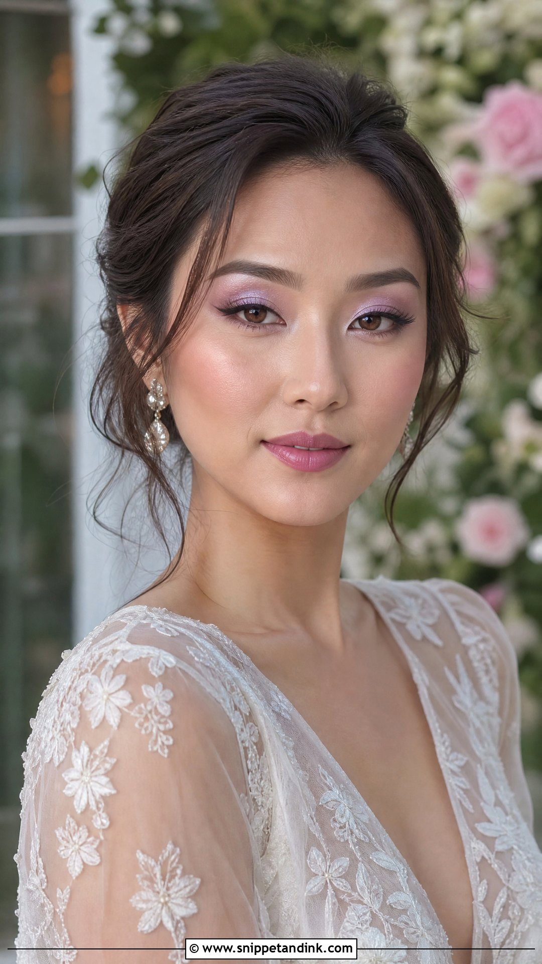 Lavender Bridal Eyeshadow - Snippet and Ink - 25 Bridal Eyeshadow Looks