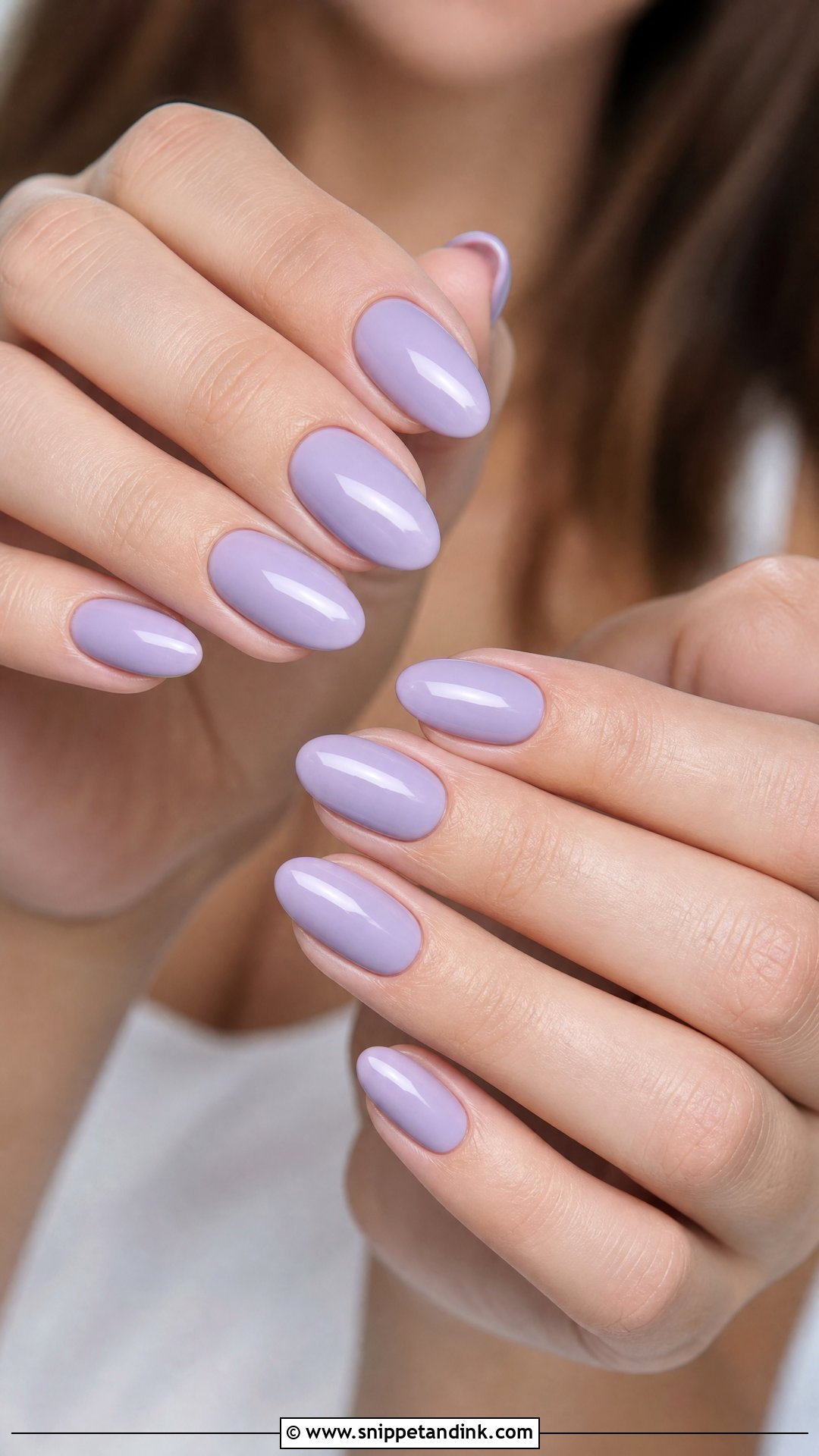 Lavender Bridesmaid Nails - Snippet and Ink - 25 Elegant Bridesmaid Wedding Nails