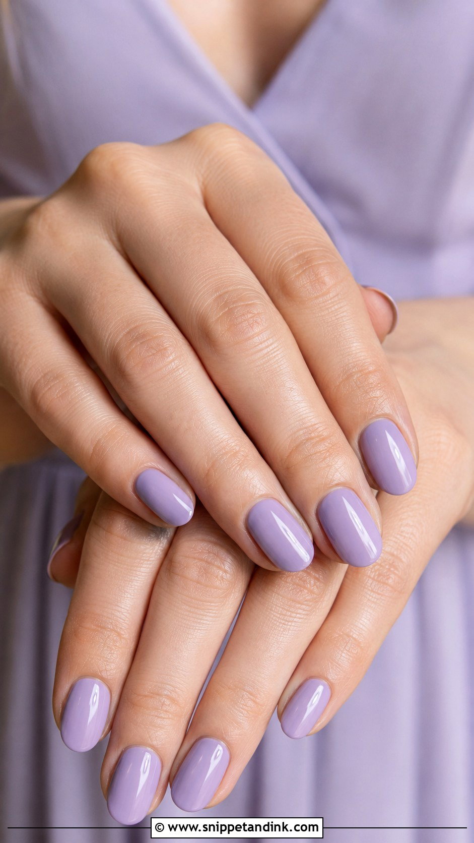 Lavender Bridesmaid Nails - Snippet and Ink - 30 Wedding Nails for Bridesmaids