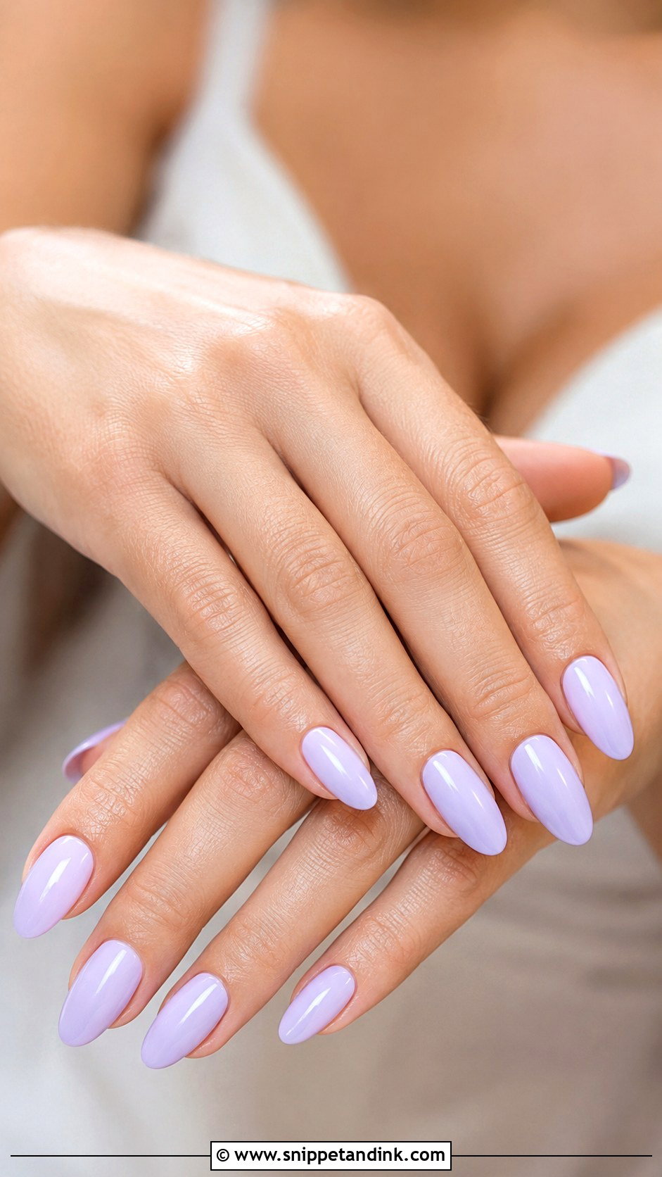 Lavender Bridesmaid Nails - Snippet and Ink - 20 Summer Bridesmaid Nails