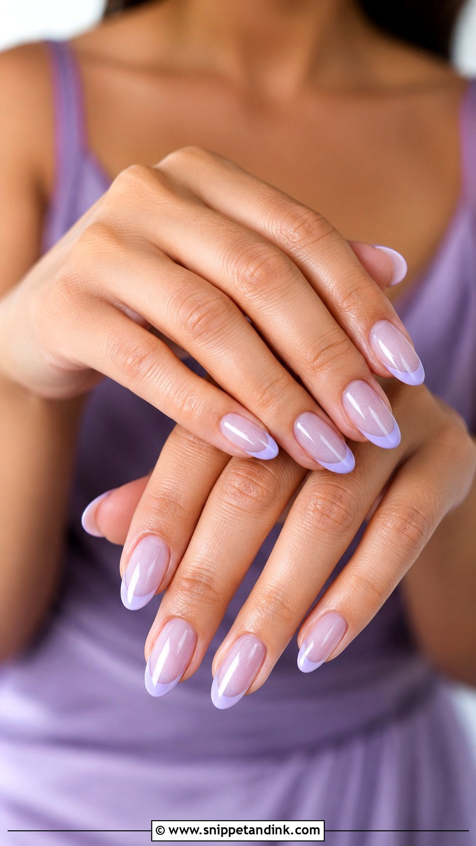 Lavender Bridesmaid Nails - Snippet and Ink - 20 Bridal Party Nails Bridesmaid