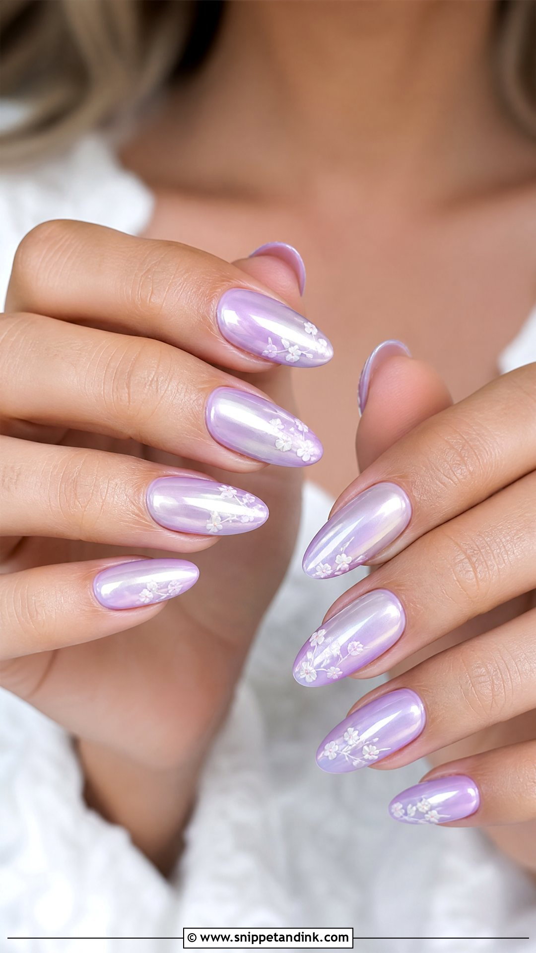 Lavender Engagement Nails - Snippet and Ink - 25 Fun Engagement Nails