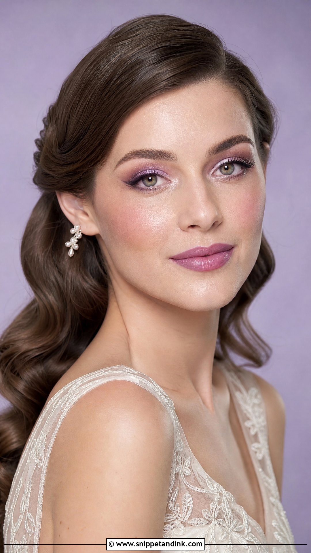Lavender Fairy Bridal Makeup - Snippet and Ink - 20 Fairy Bridal Makeup Ideas
