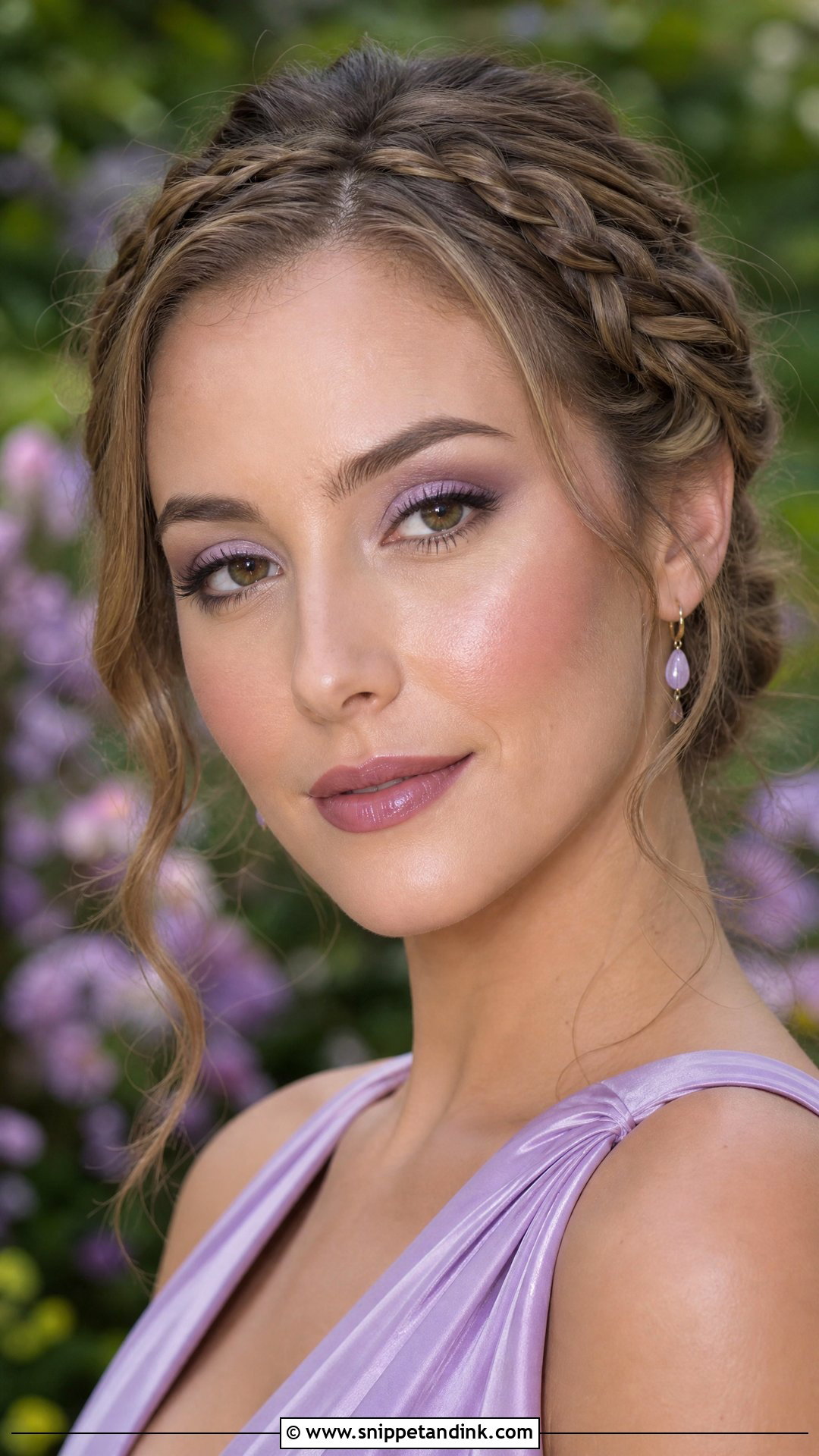 Lavender Garden Wedding Makeup - Snippet and Ink - 20 Garden Wedding Makeup Ideas