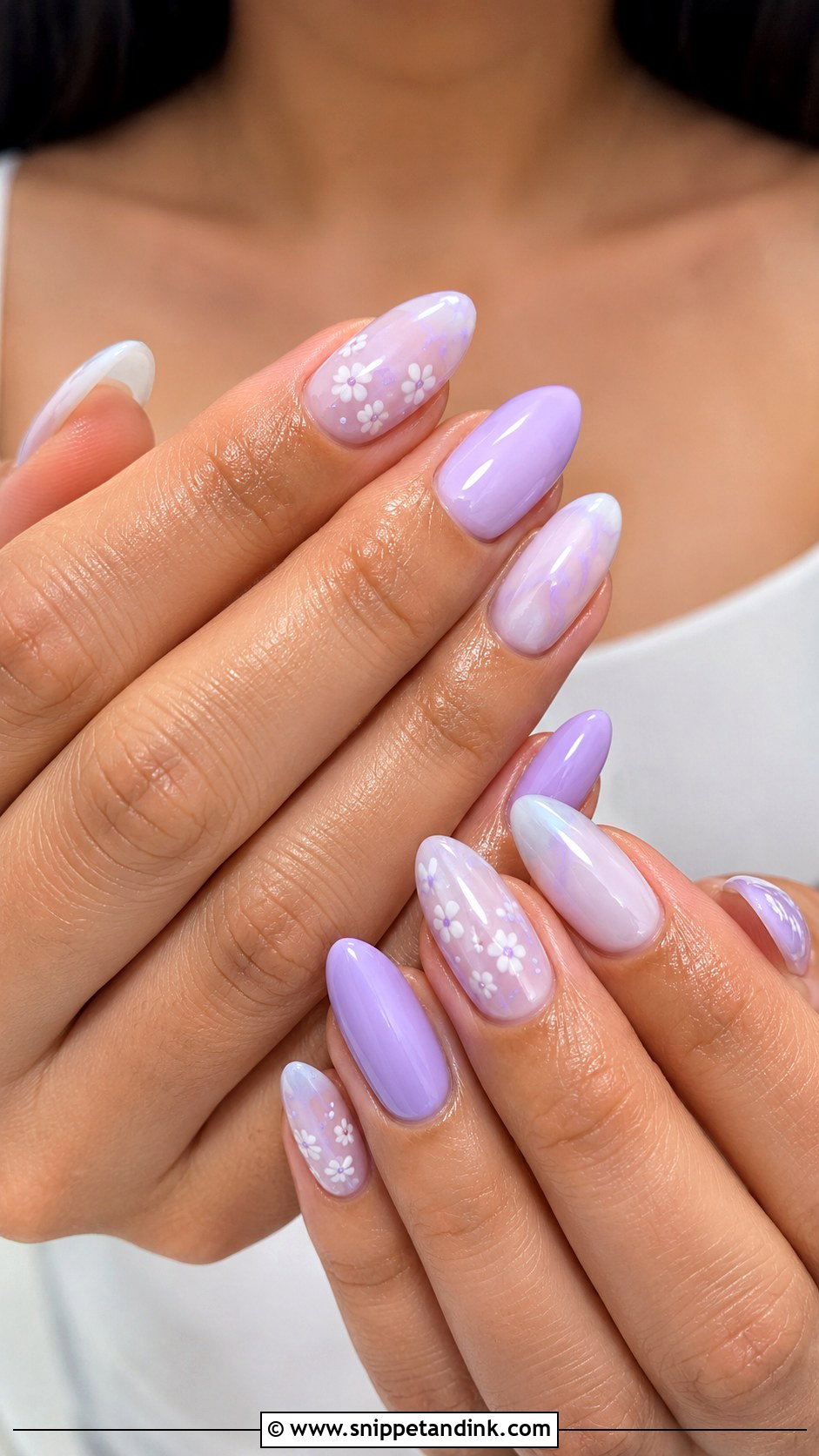 Lavender Honeymoon Nails - Snippet and Ink - 20 Honey Moon Nails