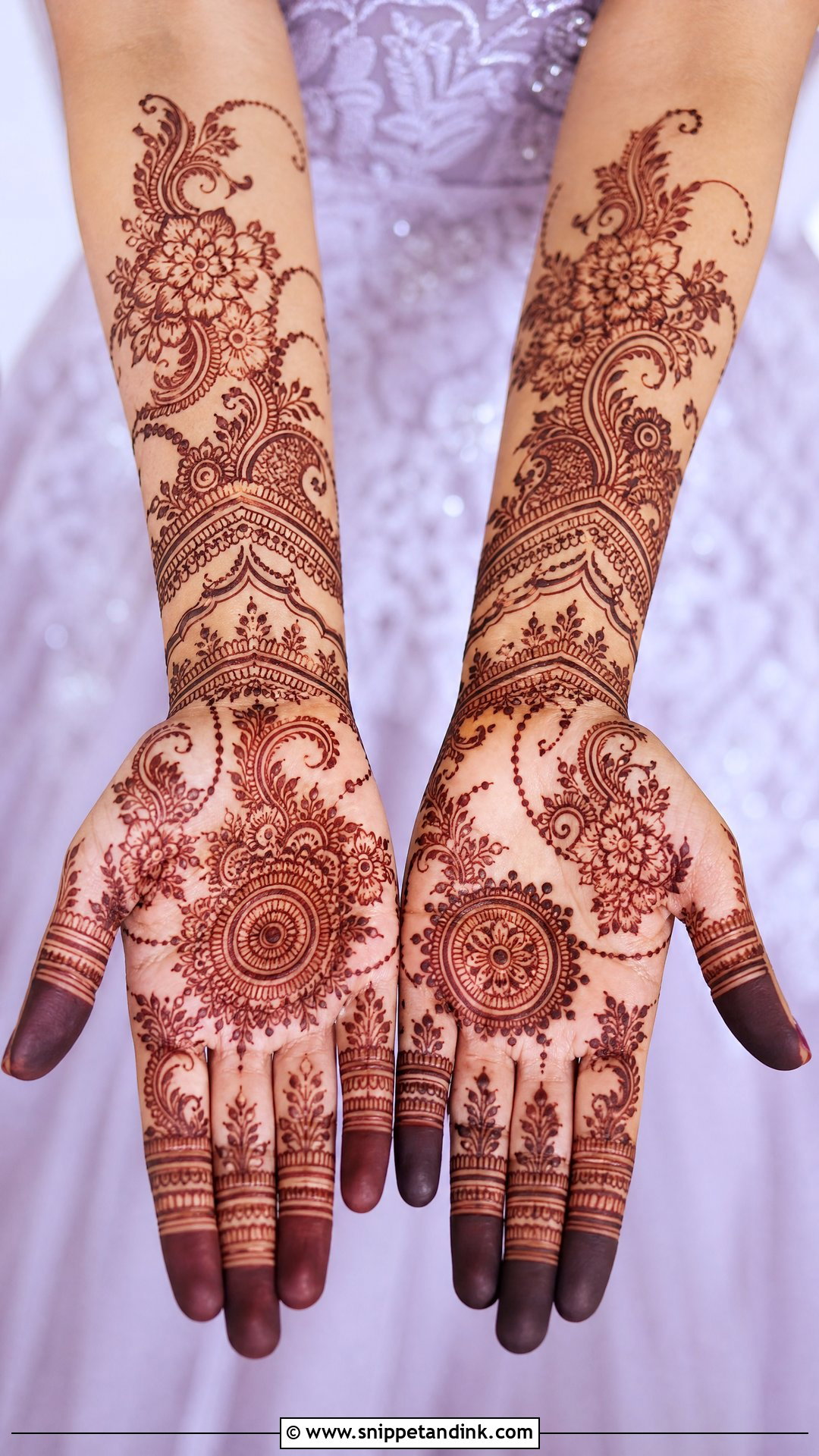 Lavender Mehendi Lehenga For Bride - Snippet and Ink - 20 Mehendi Outfit Inspo for Bride Ideas