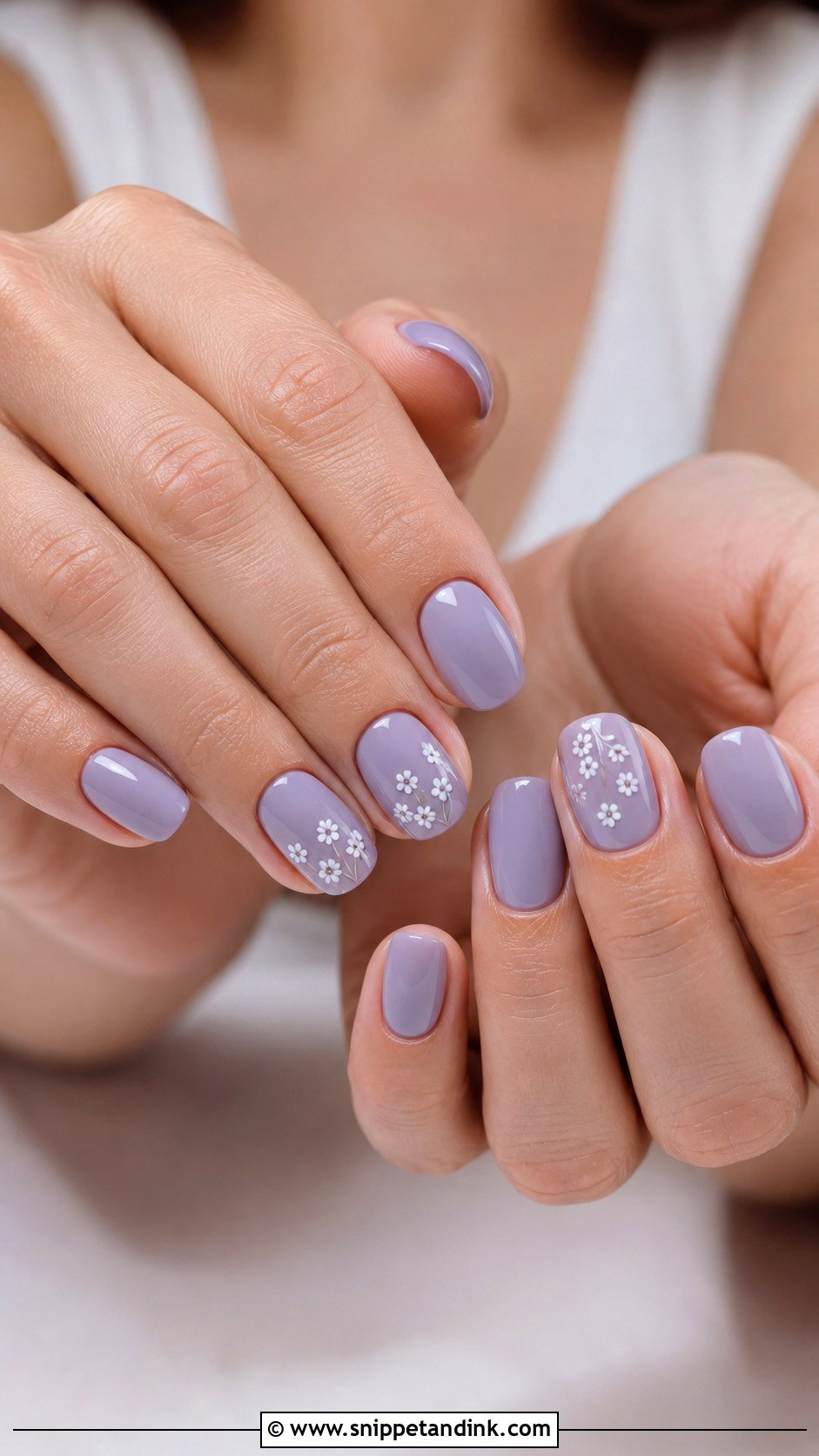 Lavender Nails For Sister Wedding - Snippet and Ink - 20 Nails for Sisters Wedding