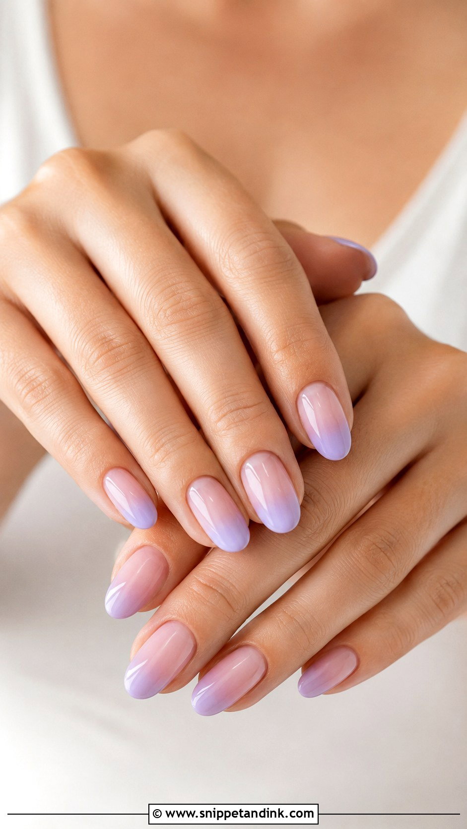 Lavender Ombre Wedding Nails - Snippet and Ink - 20 Ombre Nails for Wedding