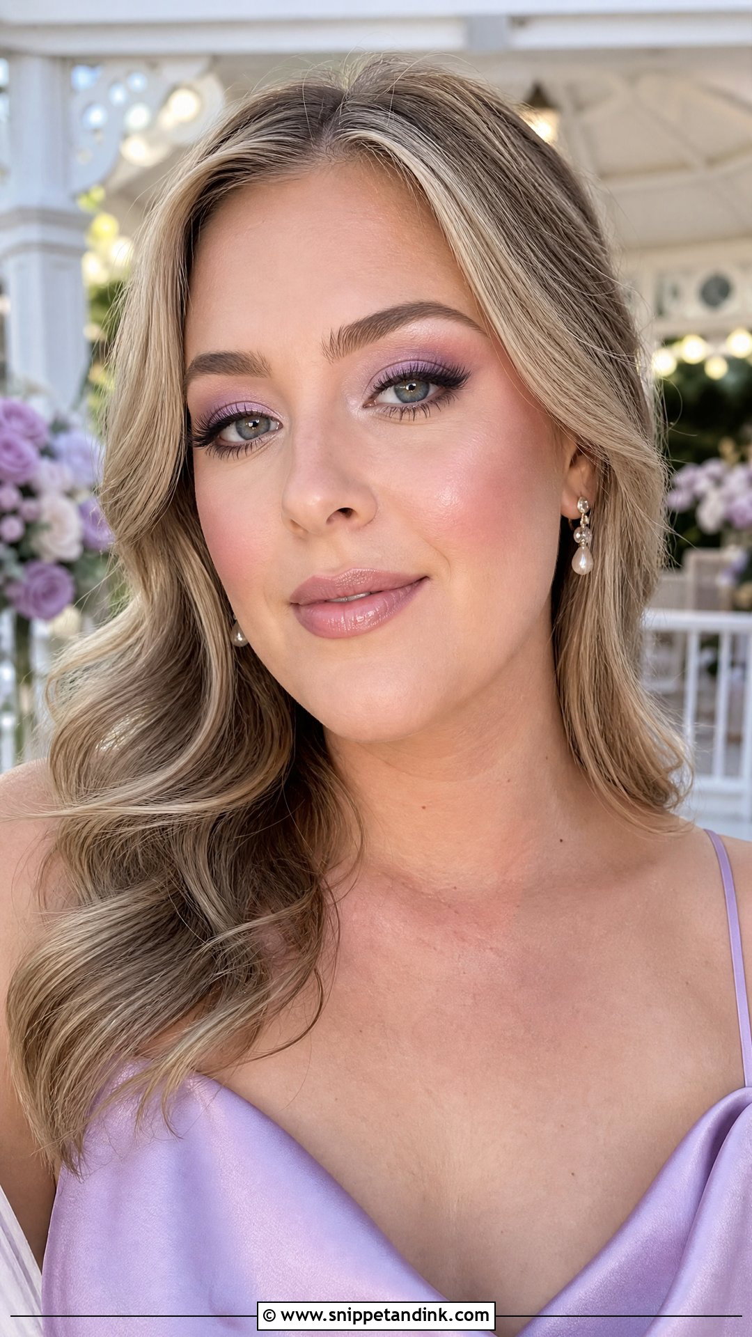 Lavender Summer Wedding Makeup - Snippet and Ink - 25 Summer Wedding Makeup Ideas