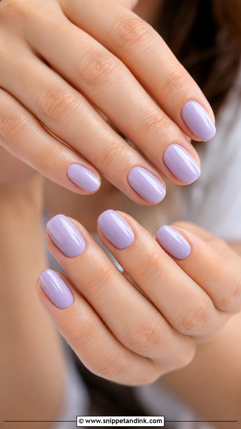 Lavender Wedding Guest Nails - Snippet and Ink - 20 Cute Nails for Wedding Guest