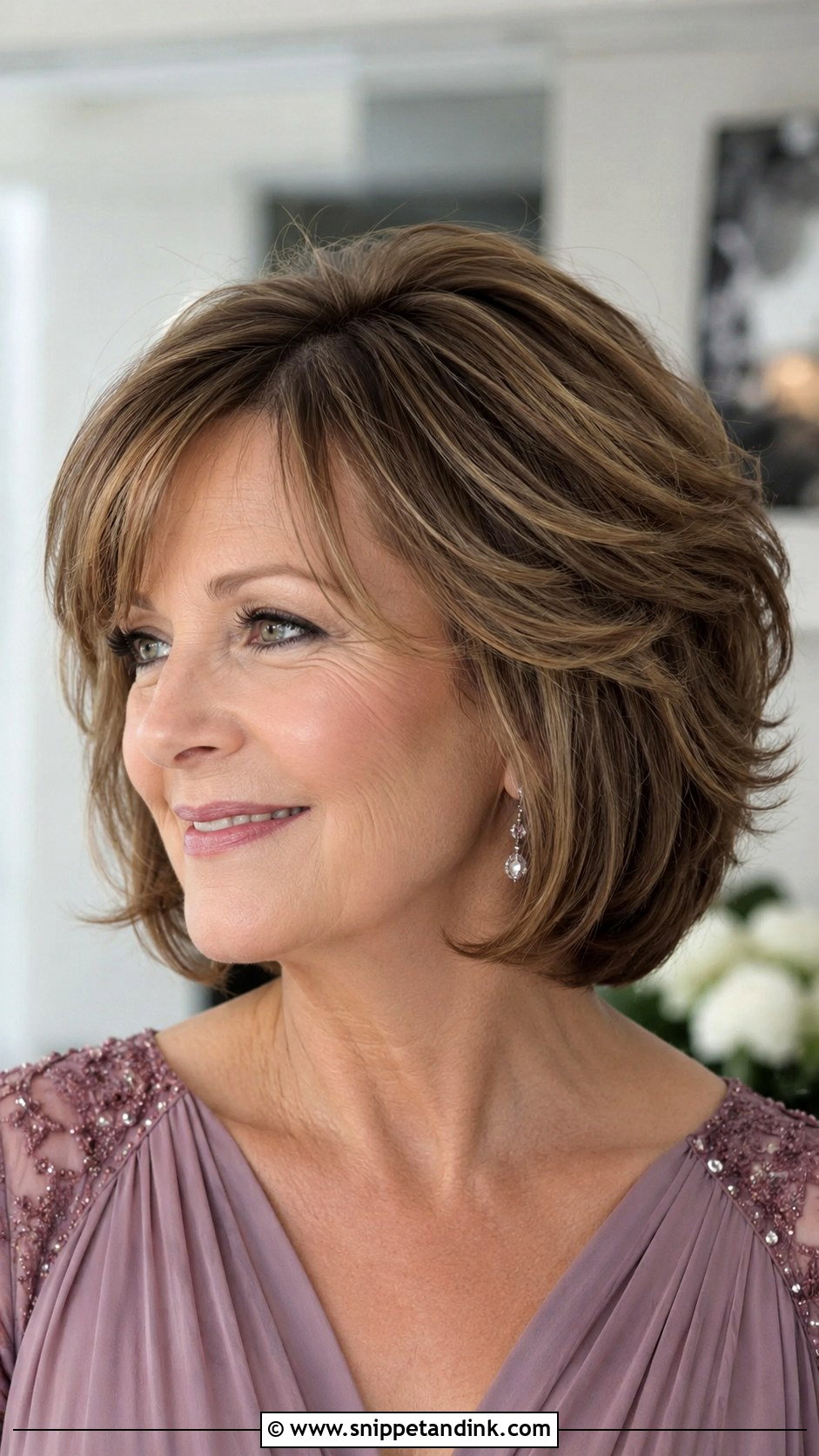 Layered Bob For Mother Of The Bride - Snippet and Ink - 15 Mother of the Bride Bob Hairstyles
