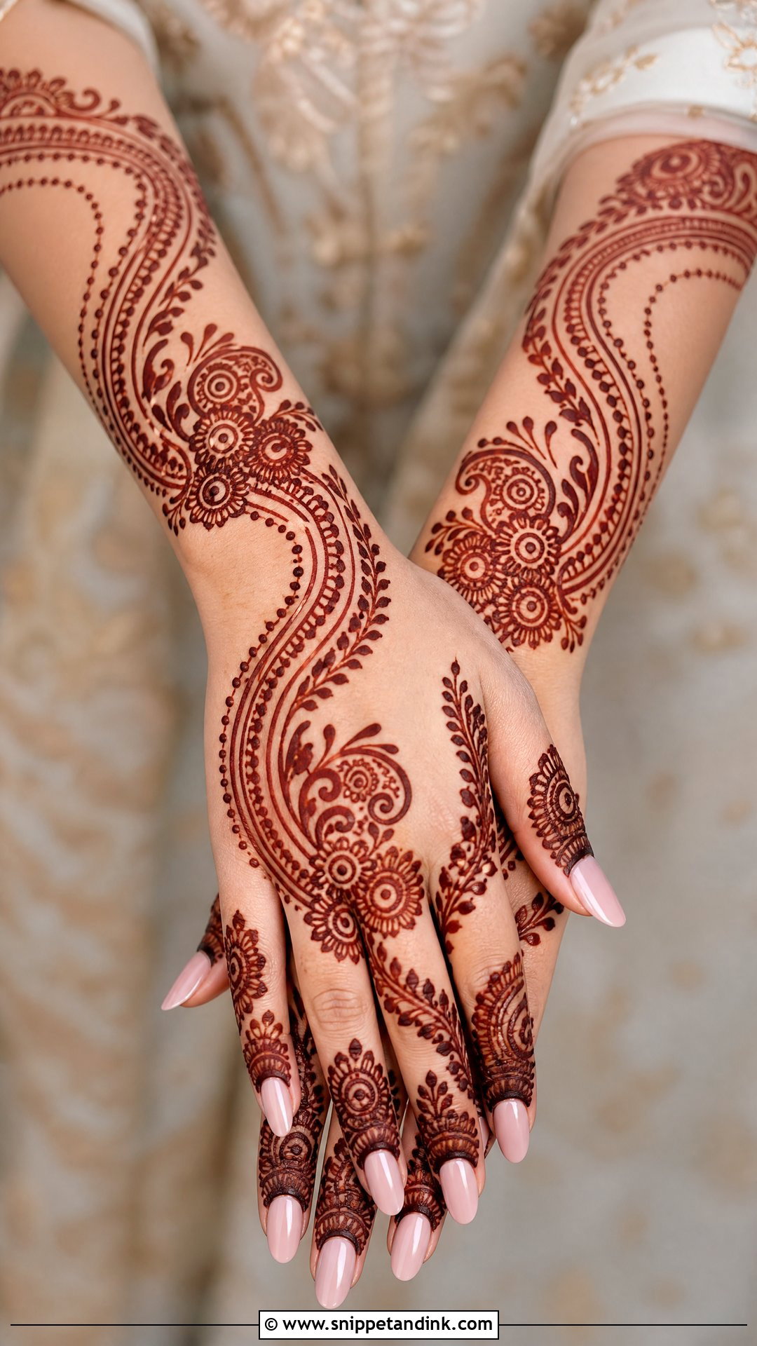 Leheriya Mehndi Dress For Bride - Snippet and Ink - 25 Mehandi Dresses for Brides