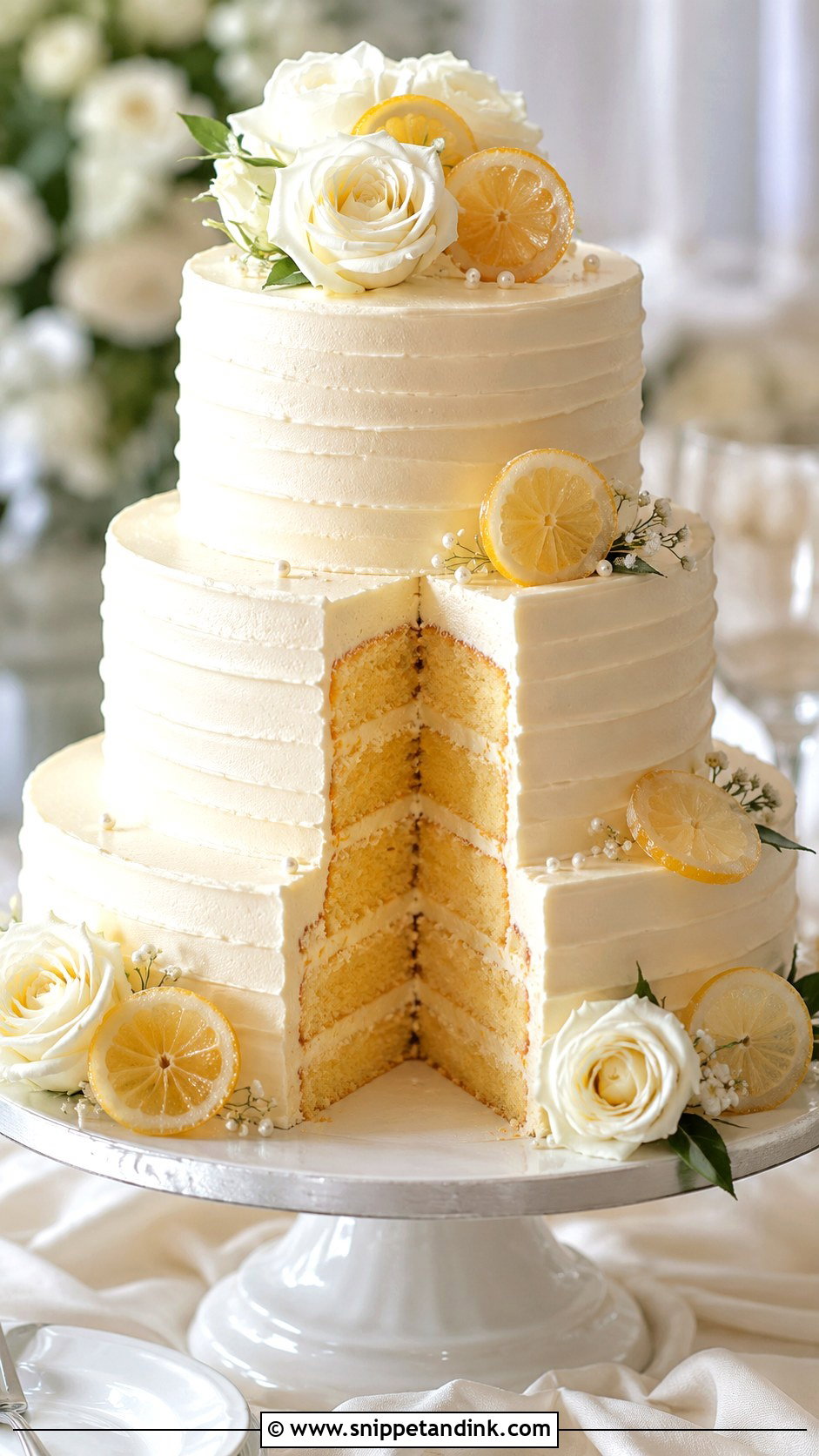 Lemon Drizzle Wedding Cake - Snippet and Ink - 20 Lemon Wedding Cake Recipe