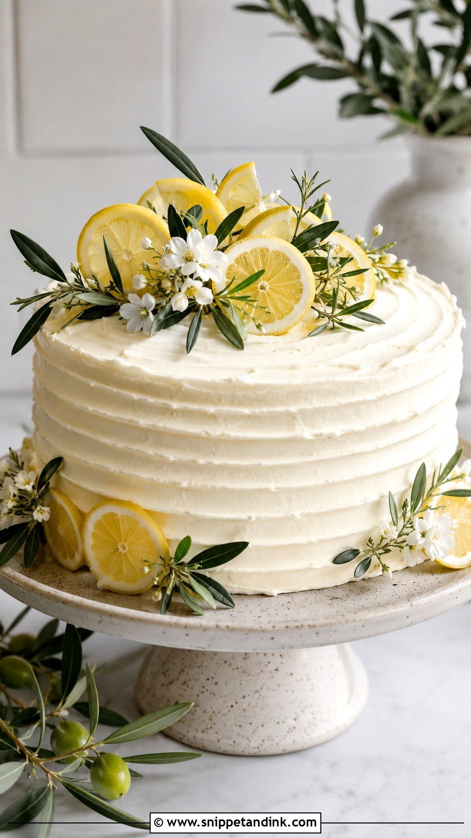 Lemon Olive Oil Wedding Cake - Snippet and Ink - 20 Lemon Wedding Cake Recipe
