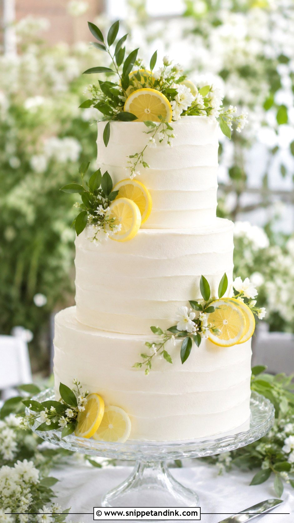 Lemon Sponge Wedding Cake - Snippet and Ink - 25 Sponge Cake Wedding Cakes