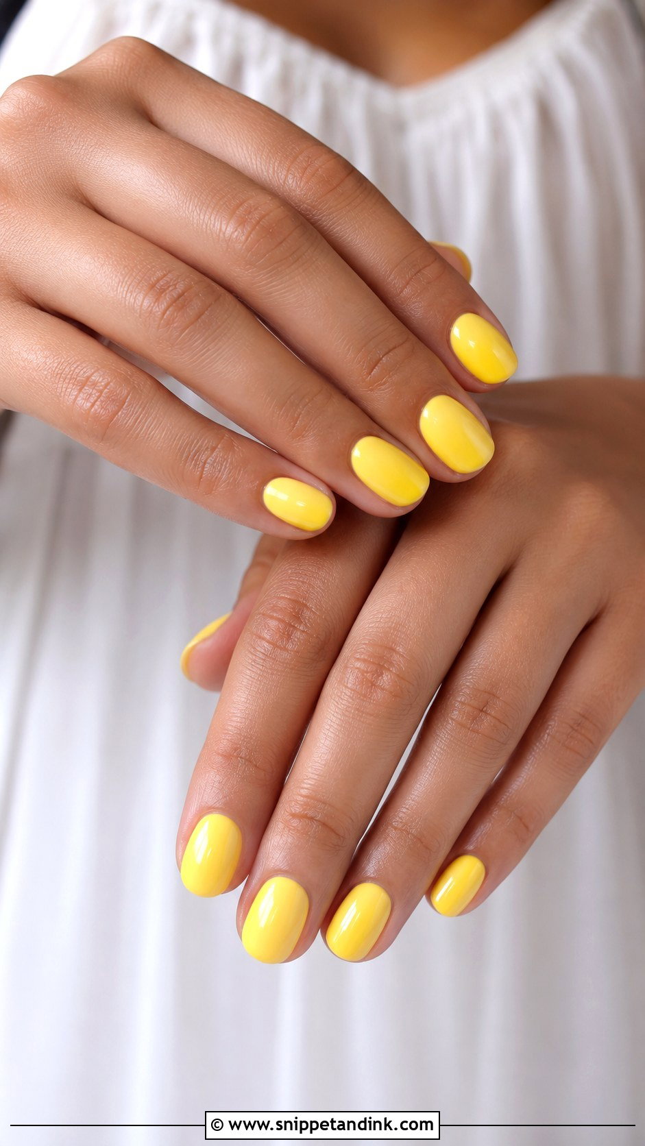Lemon Yellow Wedding Nails - Snippet and Ink - 20 Yellow Wedding Nails