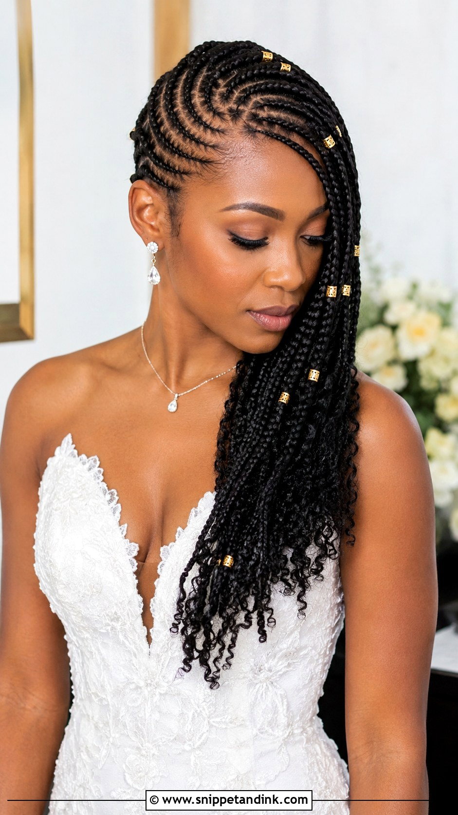 Lemonade Braids for Wedding - Snippet and Ink - 20 Braided Wedding Hairstyles Black Women