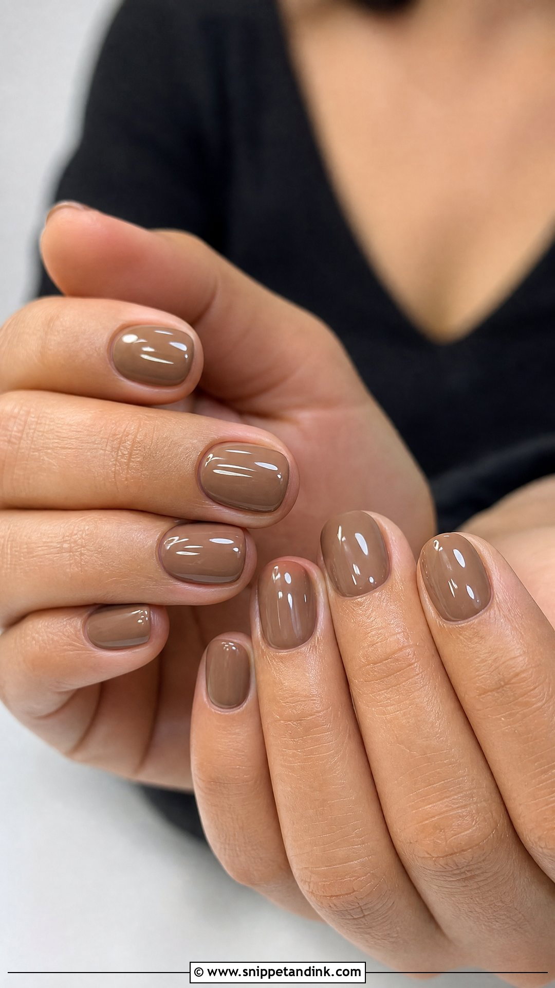 Light Brown Nails - Snippet and Ink - 20 Neutral Wedding Guest Nails