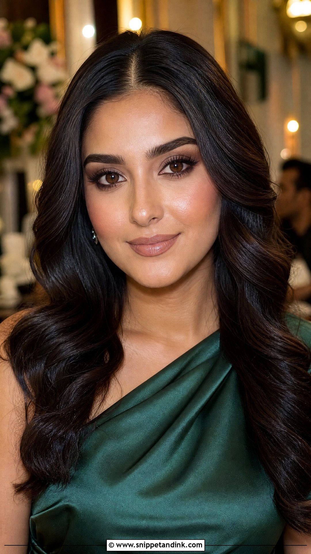 Light Brown Smokey Eye Wedding Guest Makeup - Snippet and Ink - 20 Light Makeup for Wedding Guest Ideas