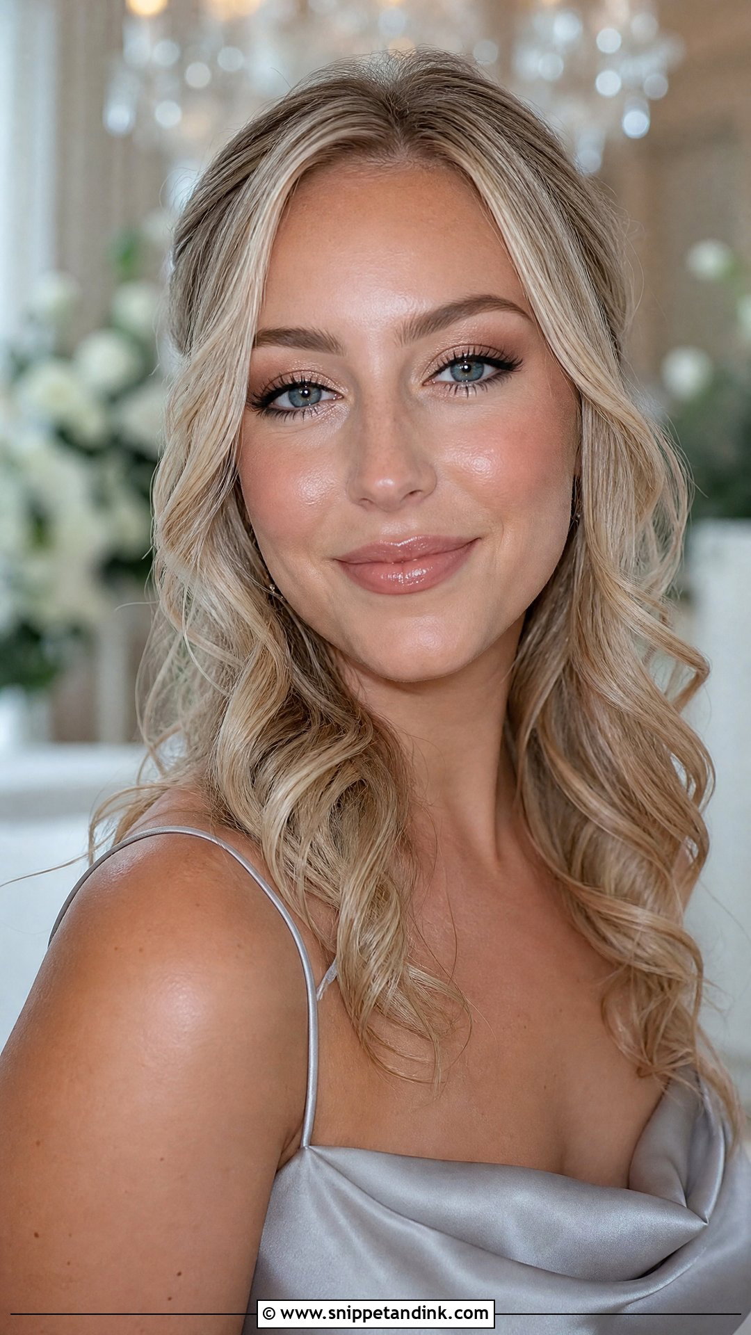 Light Champagne Wedding Party Makeup - Snippet and Ink - 20 Light Makeup for Wedding Party Ideas