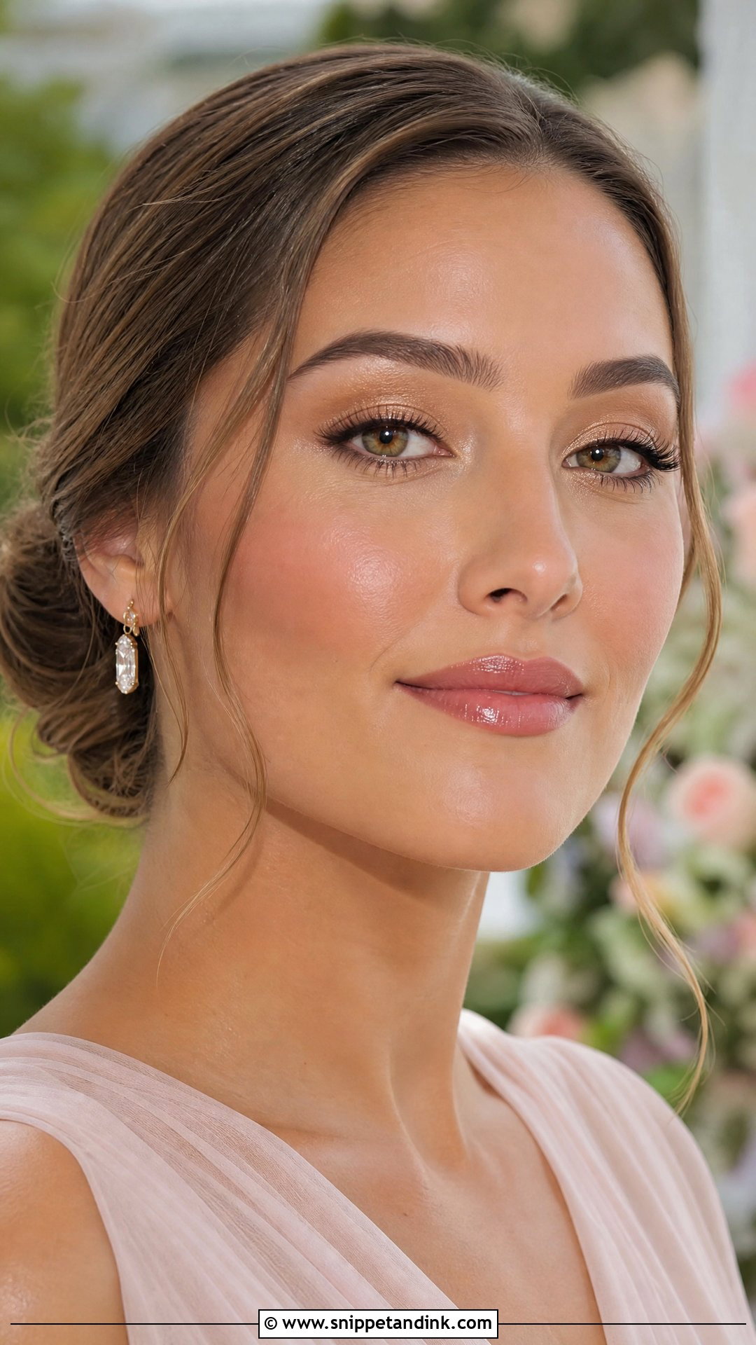 Light Dewy Wedding Makeup - Snippet and Ink - 25 Light Makeup for Wedding Ideas