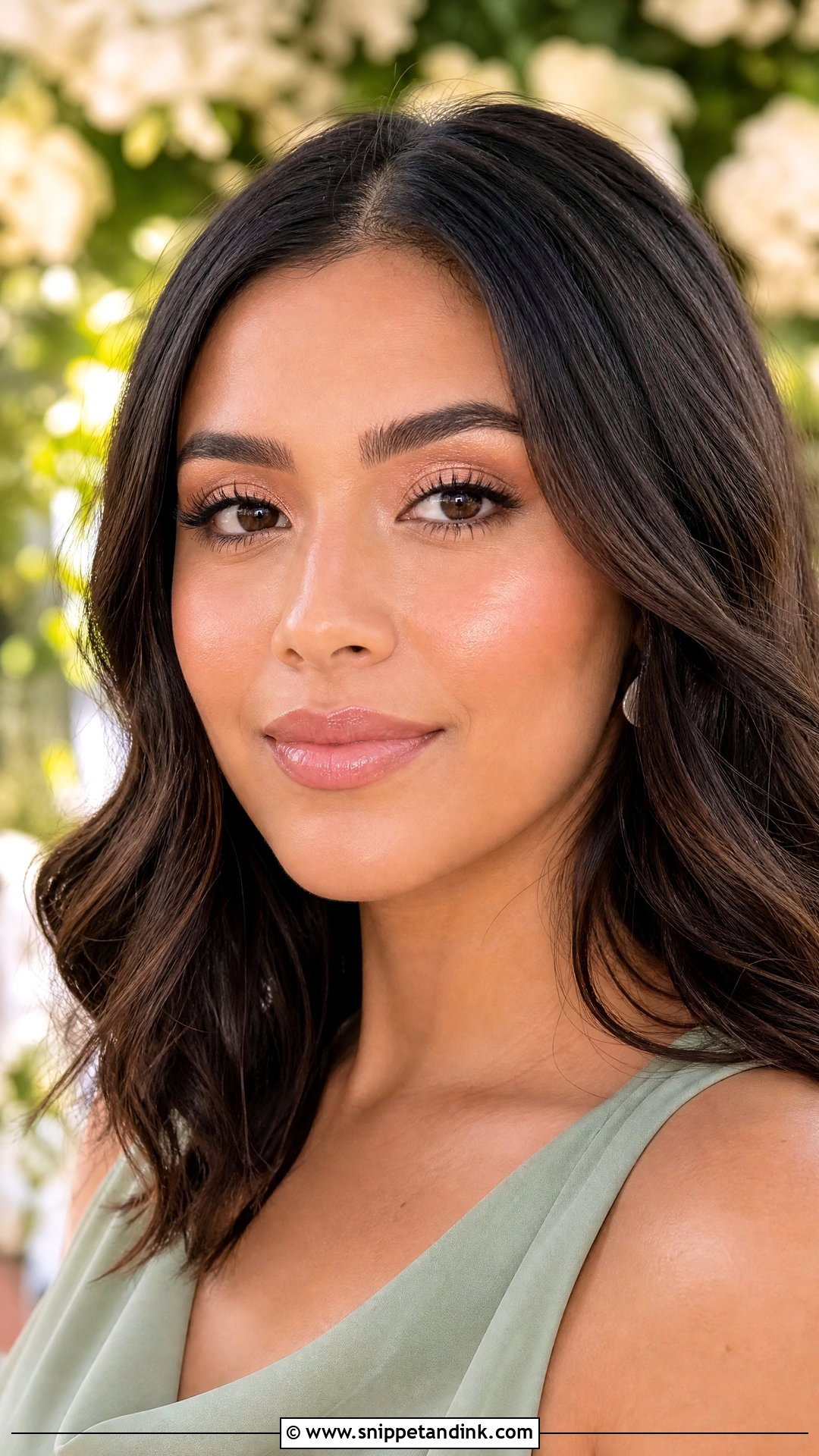 Light Dewy Wedding Party Makeup - Snippet and Ink - 20 Light Makeup for Wedding Party Ideas