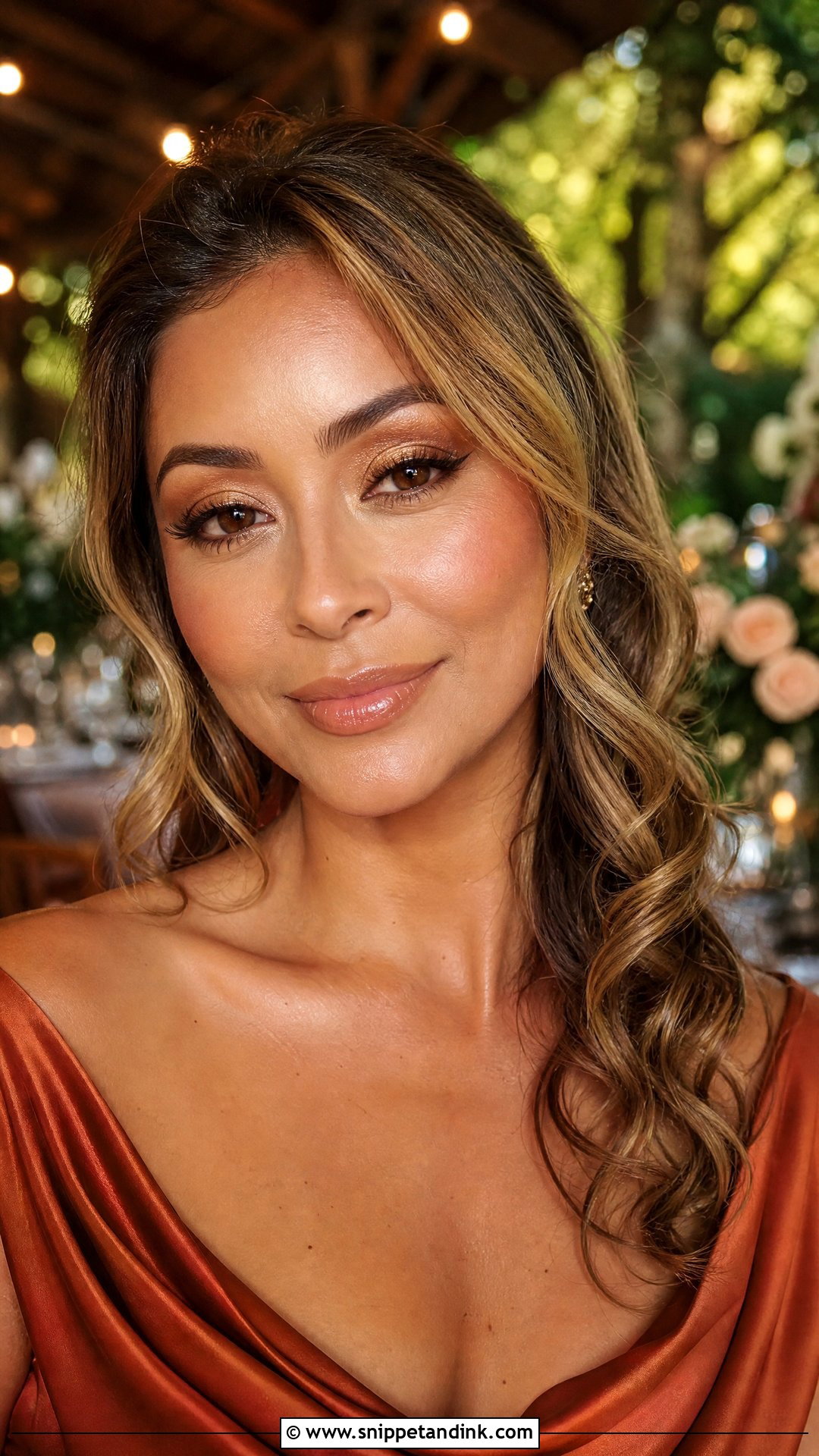 Light Gold Wedding Guest Makeup - Snippet and Ink - 20 Light Makeup for Wedding Guest Ideas