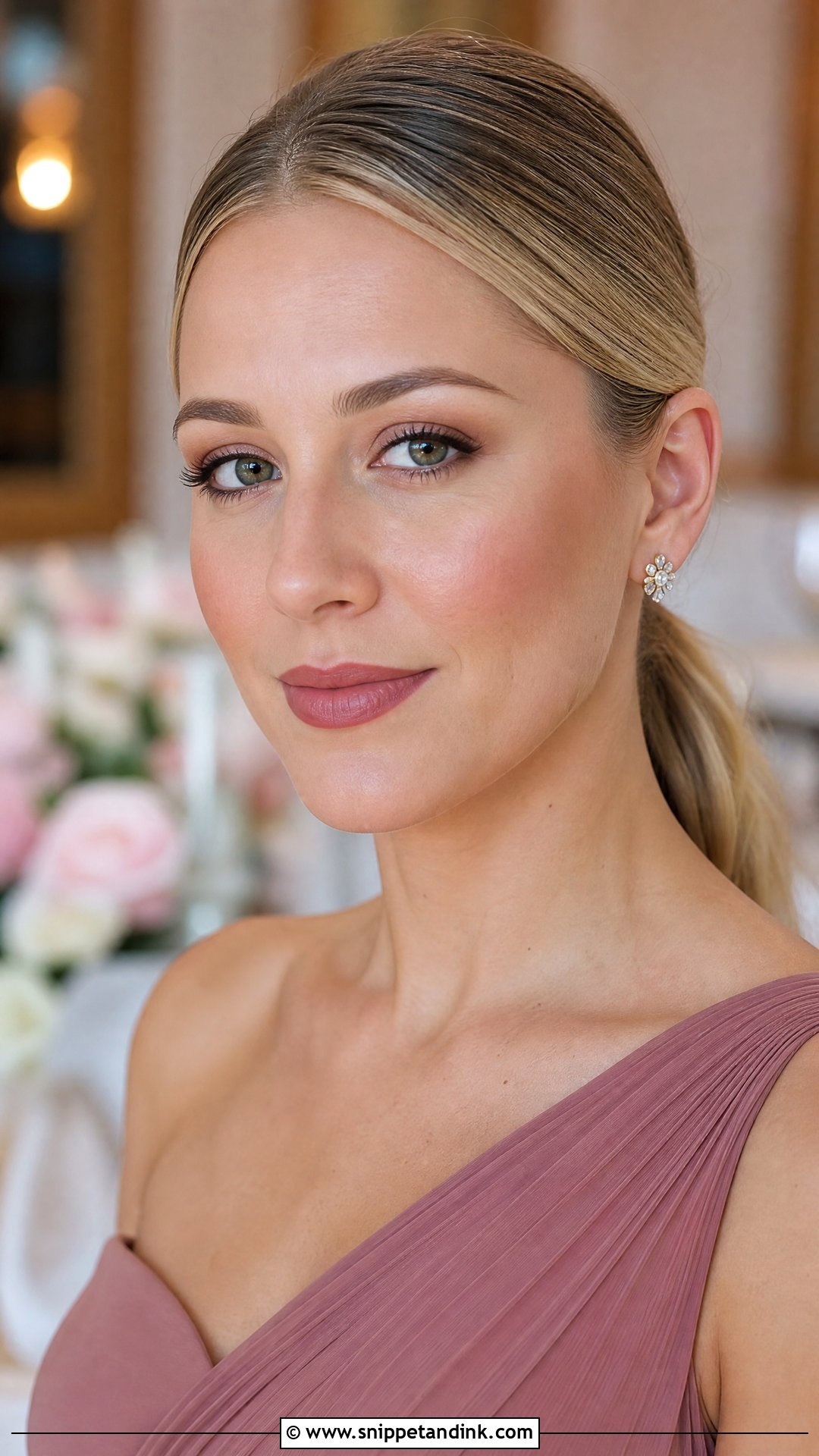 Light Matte Wedding Party Makeup - Snippet and Ink - 20 Light Makeup for Wedding Party Ideas
