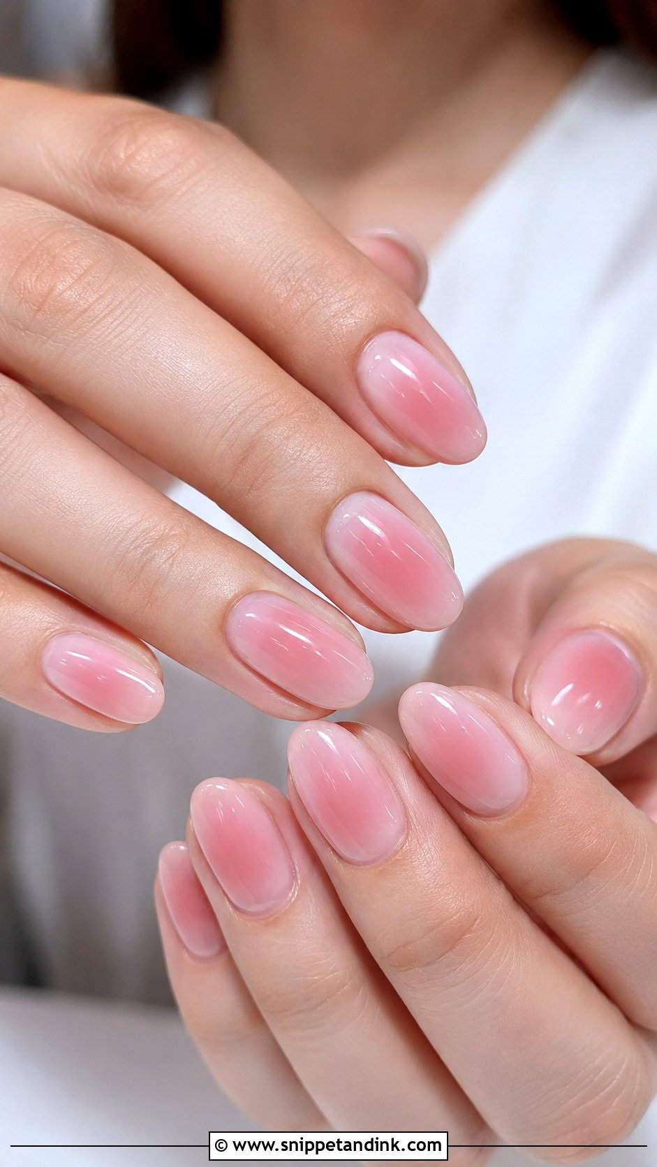 Light Pink Blush Wedding Nails - Snippet and Ink - 20 Light Pink Wedding Nails
