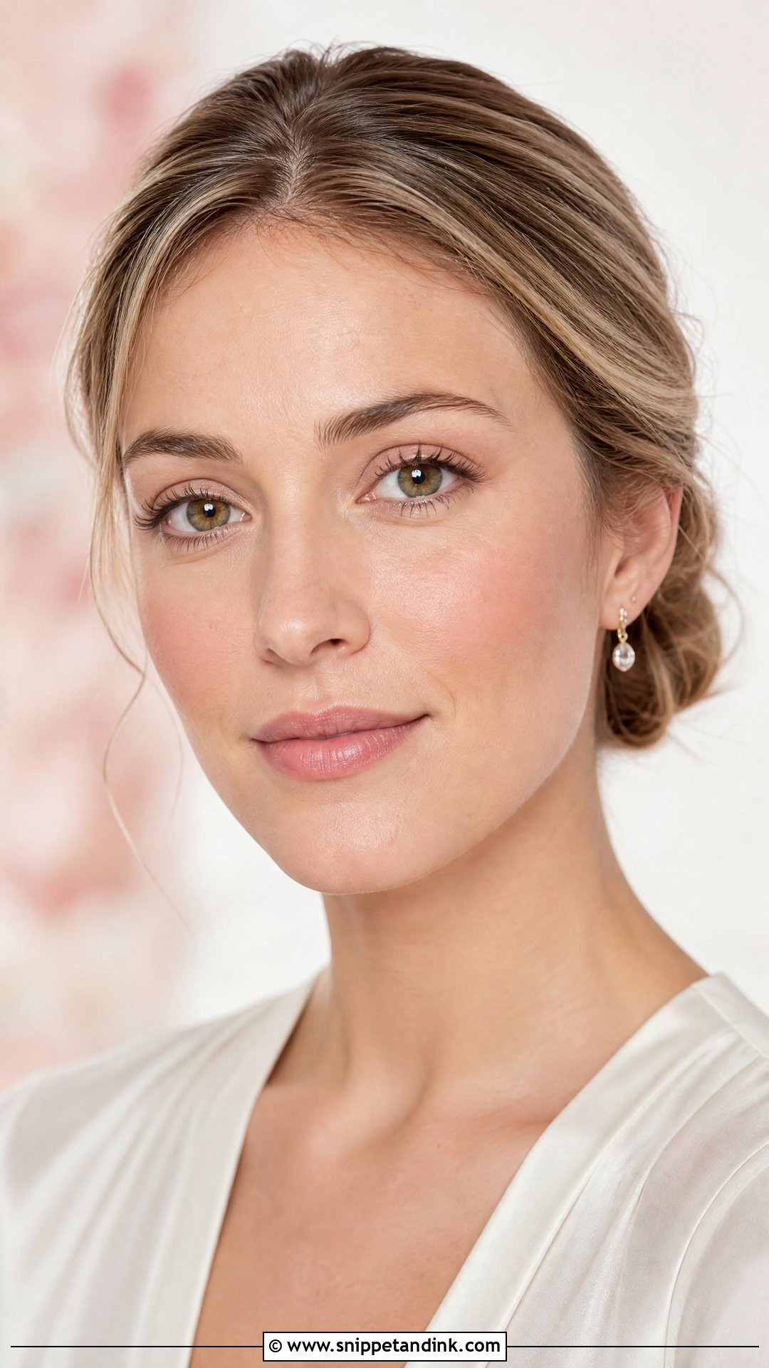 Light Pink Natural Wedding Makeup - Snippet and Ink - 20 Pink Makeup for Wedding Ideas