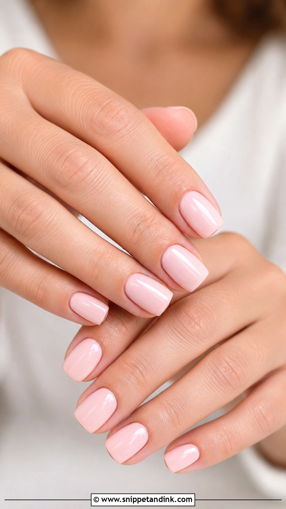 Light Pink Square Wedding Nails - Snippet and Ink - 20 Pink Nails for Wedding