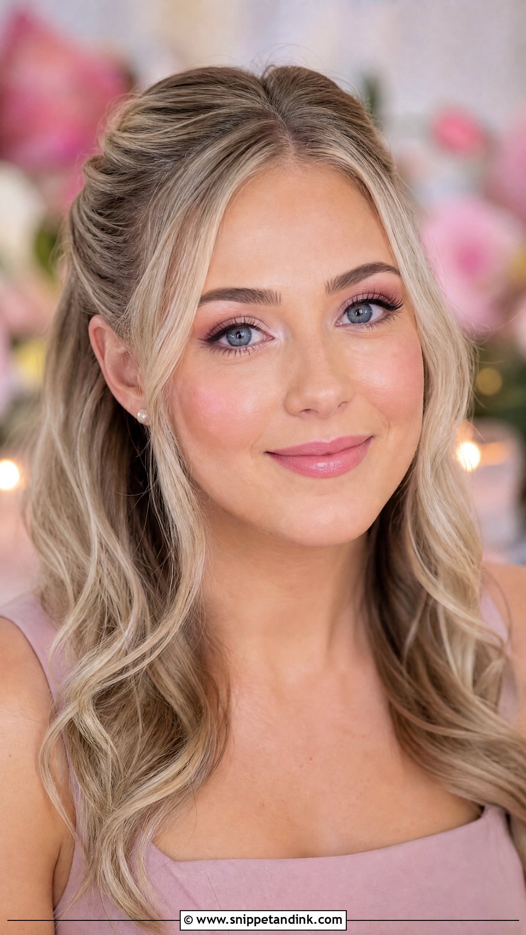 Light Pink Wedding Makeup - Snippet and Ink - 25 Light Makeup for Wedding Ideas