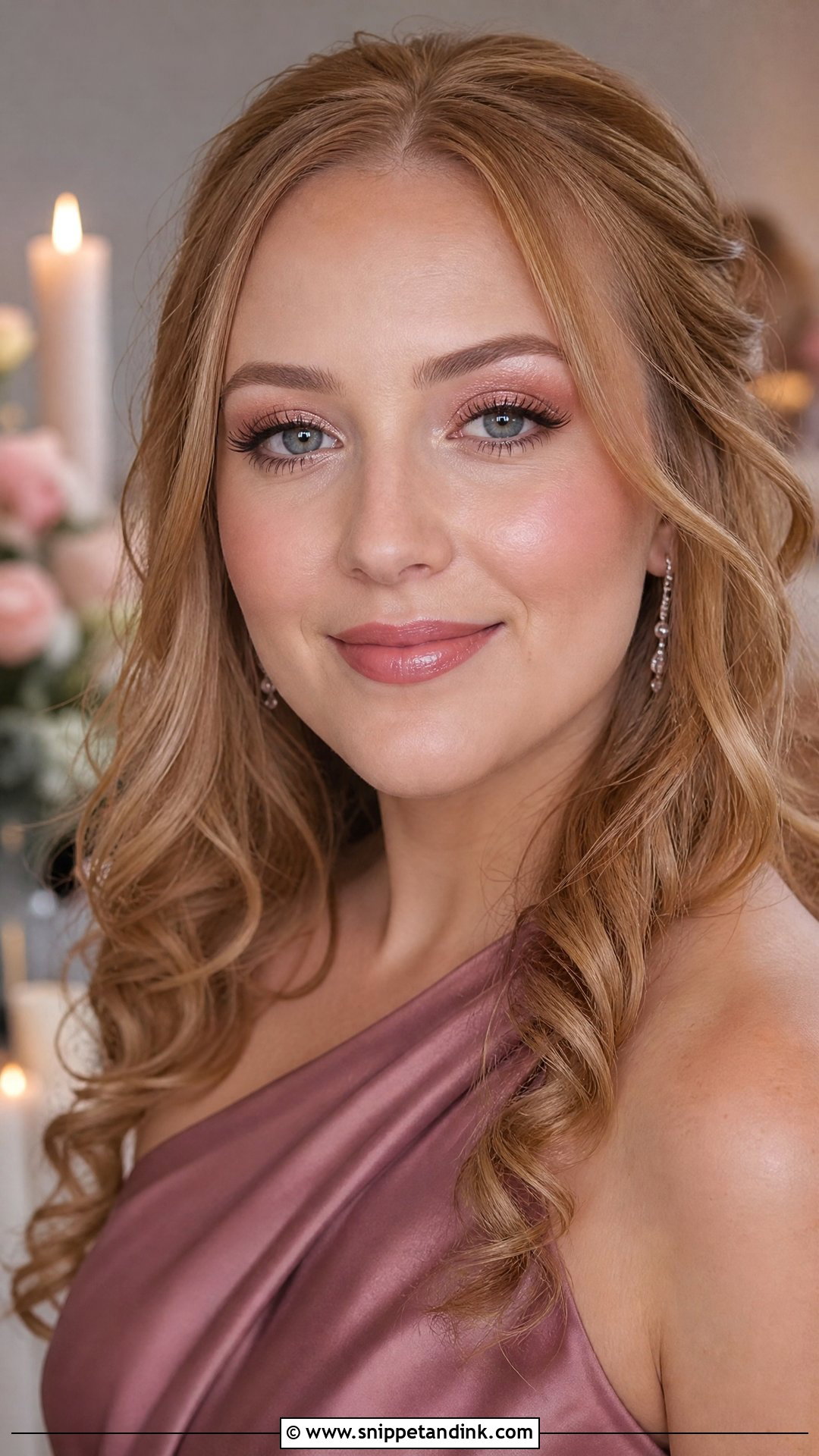 Light Rose Gold Wedding Makeup - Snippet and Ink - 25 Light Makeup for Wedding Ideas