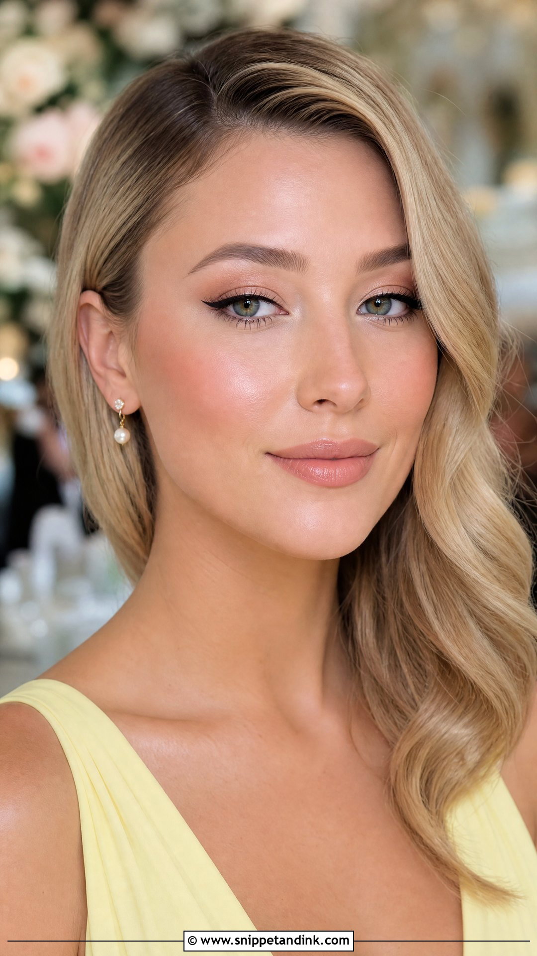 Light Winged Liner Wedding Guest Makeup - Snippet and Ink - 20 Light Makeup for Wedding Guest Ideas