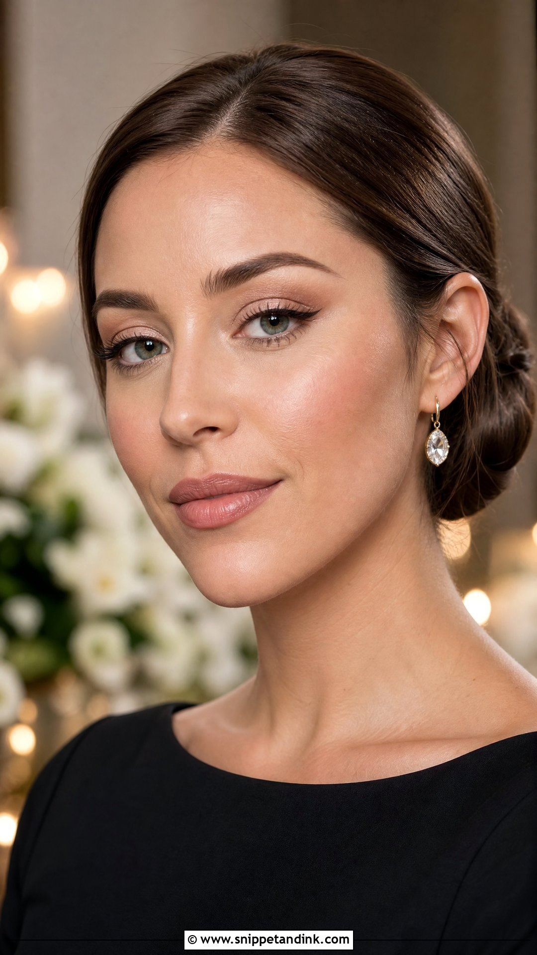 Light Winged Liner Wedding Makeup - Snippet and Ink - 25 Light Makeup for Wedding Ideas